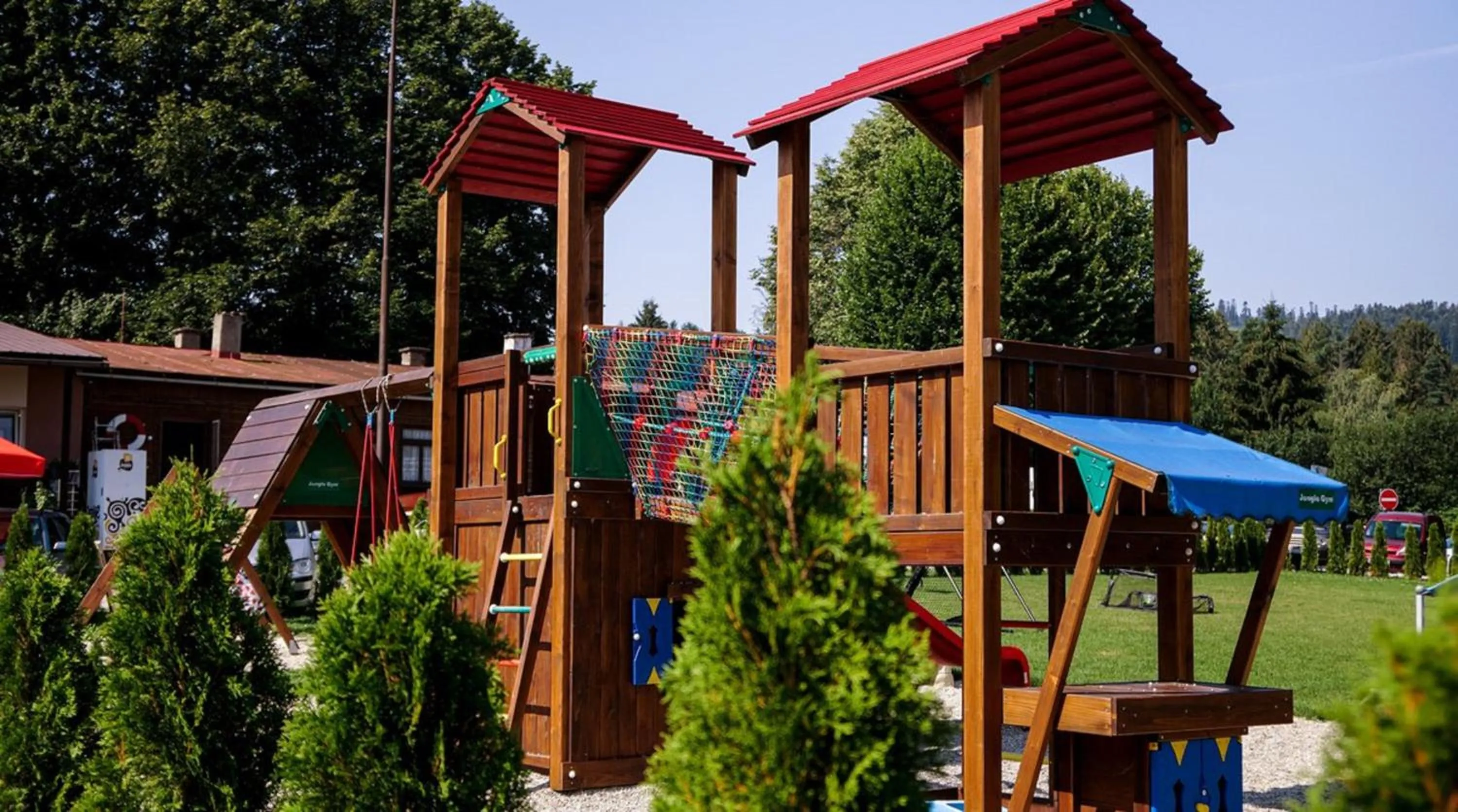 Children play ground in Hotel Prístav