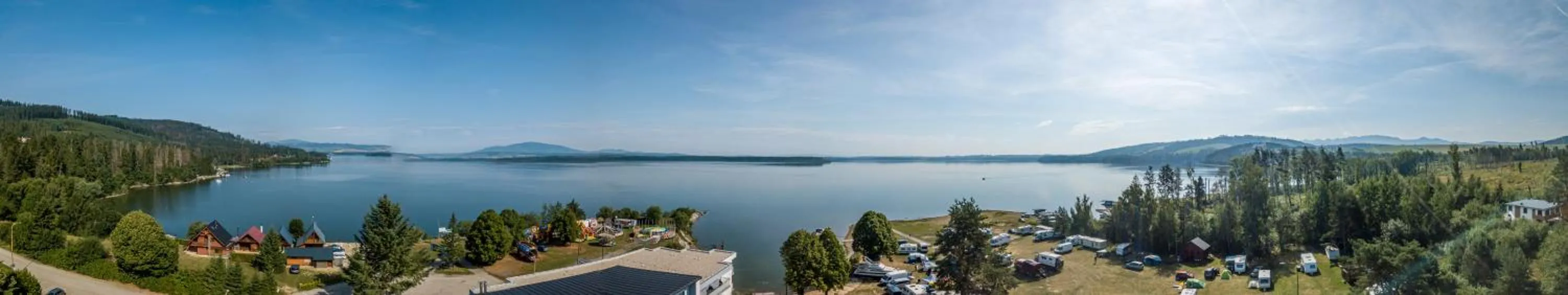 Lake view in Hotel Prístav