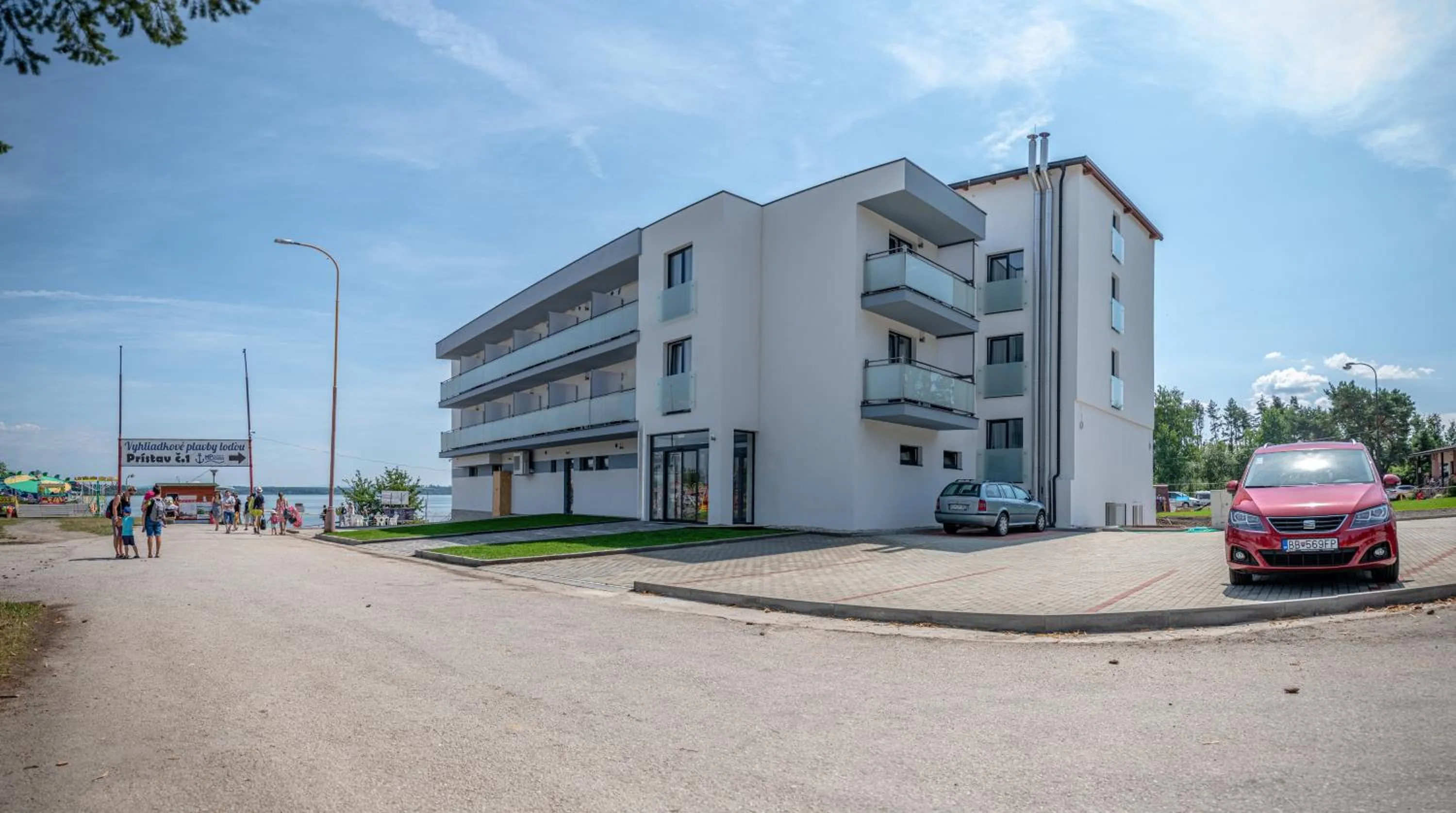 Property building in Hotel Prístav
