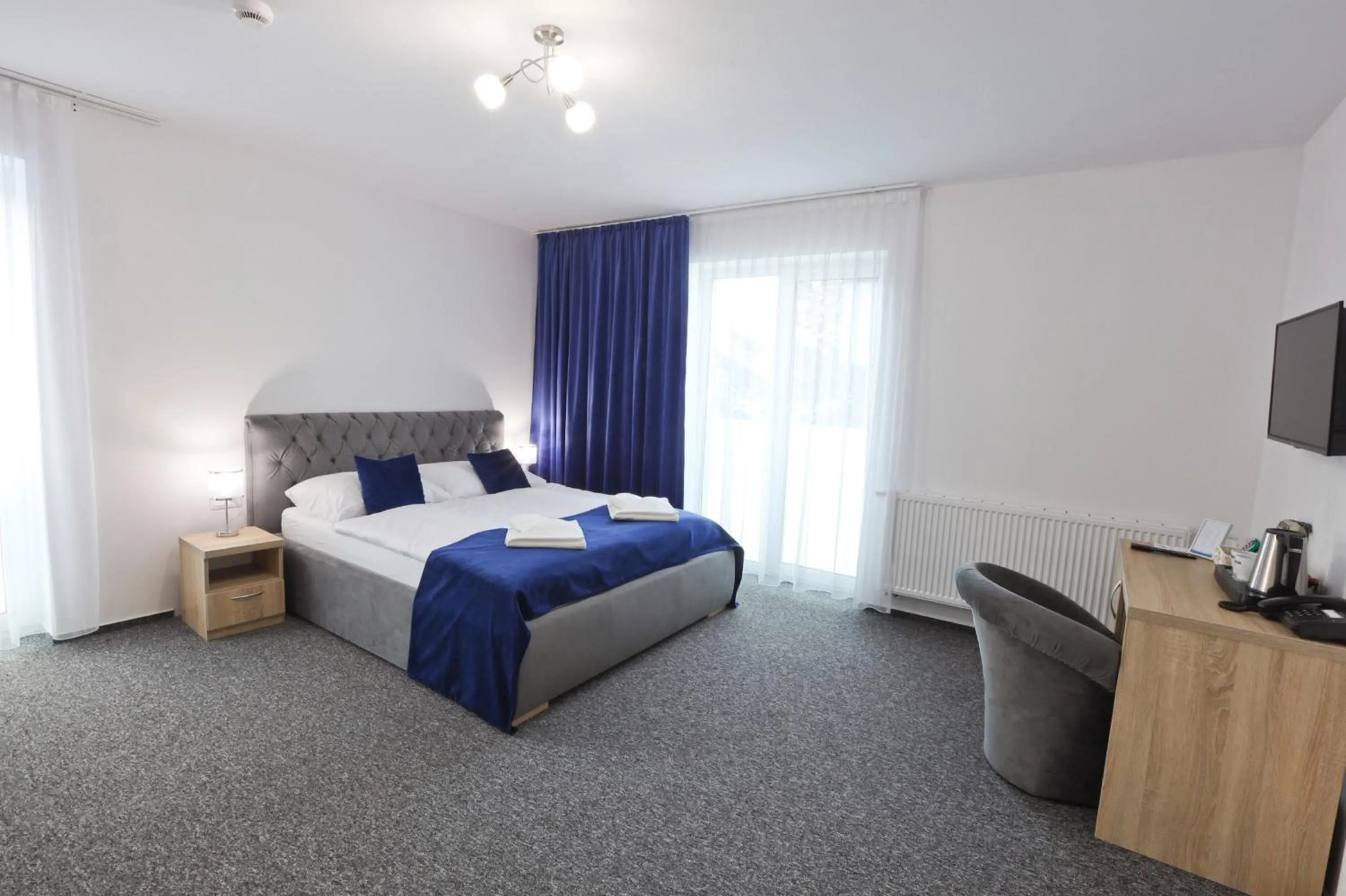Bed in Hotel Prístav