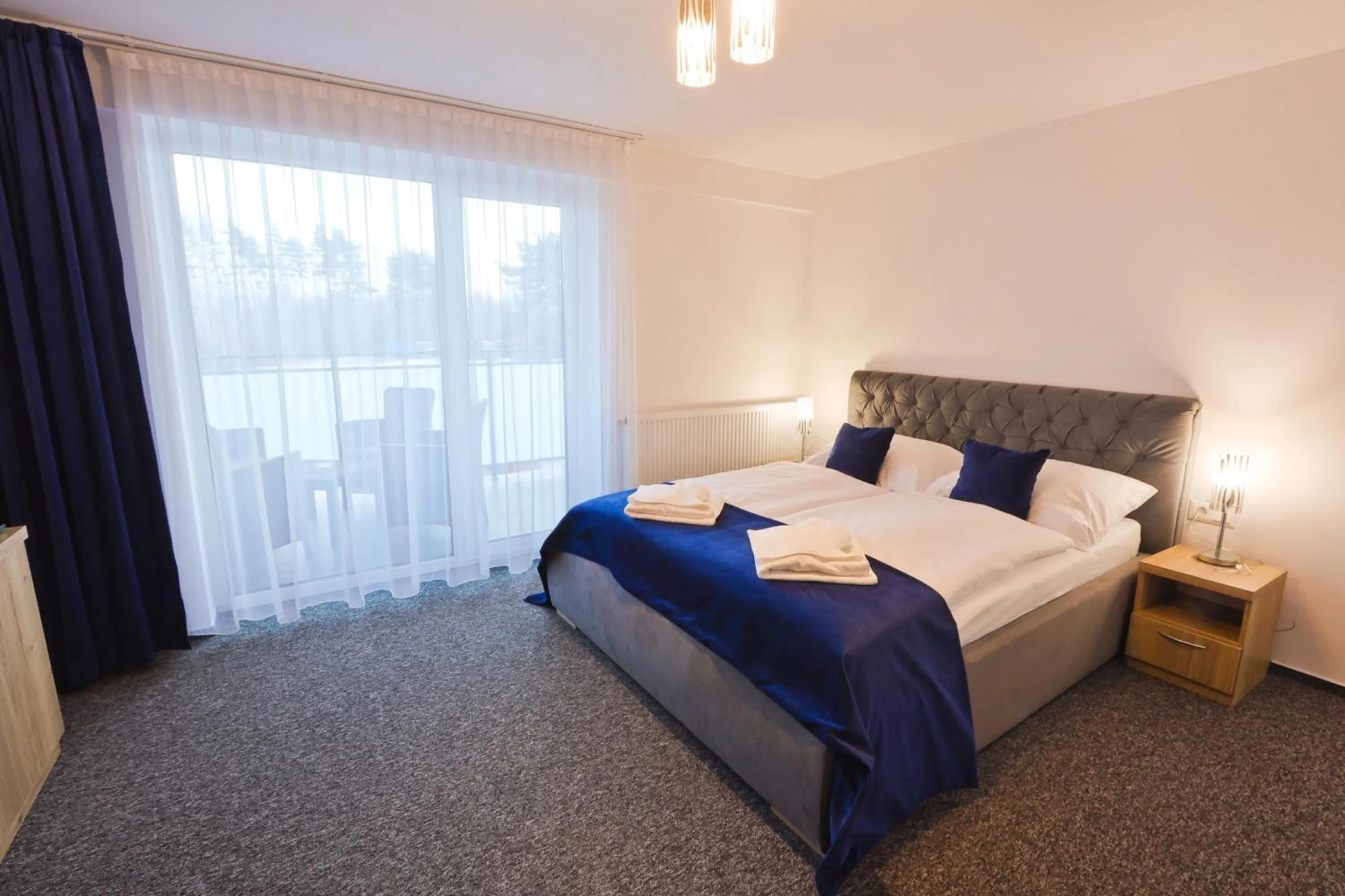 Bed in Hotel Prístav