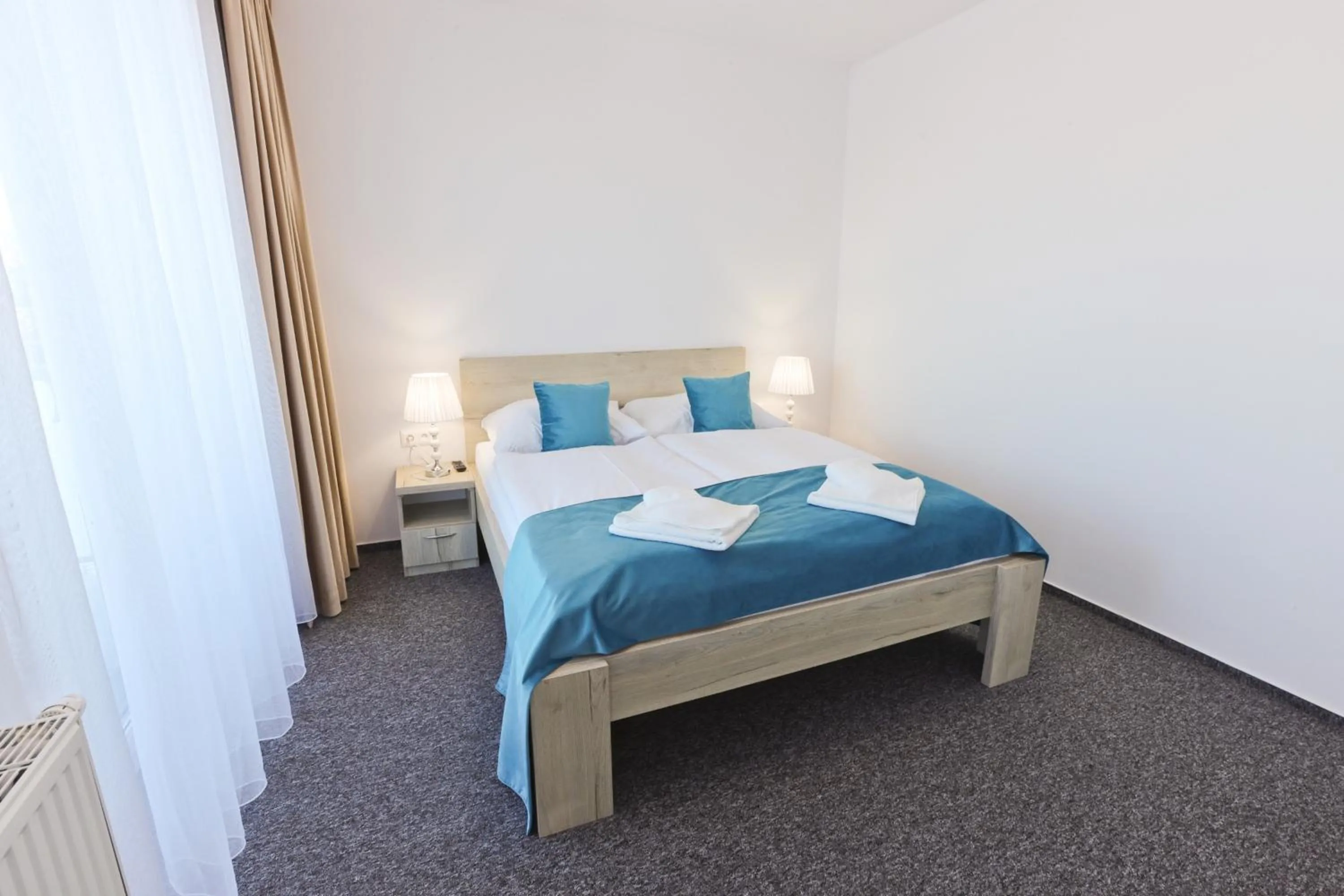 Bed in Hotel Prístav