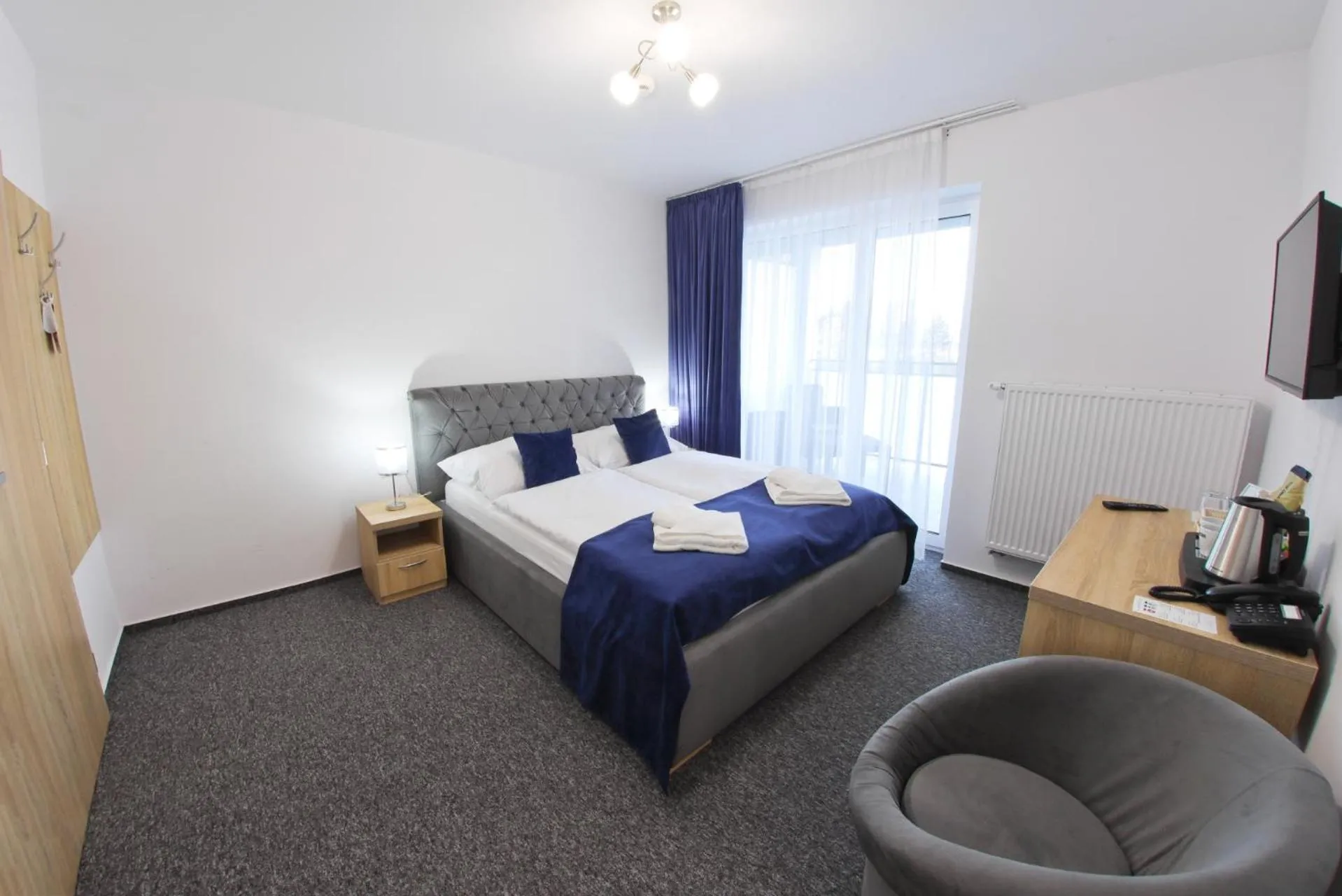 Bed in Hotel Prístav