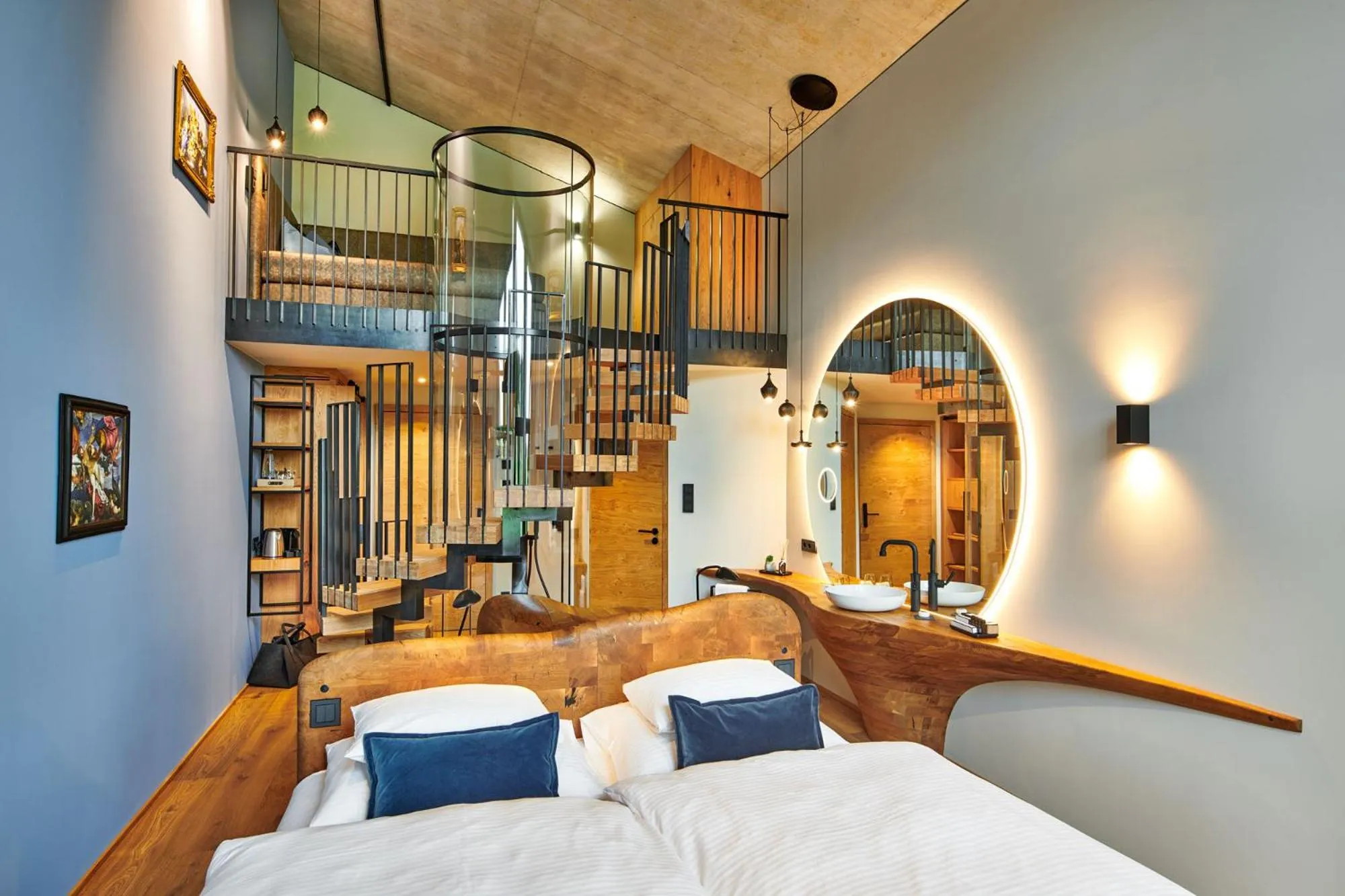 Bed in Boutique-Hotel LARTOR