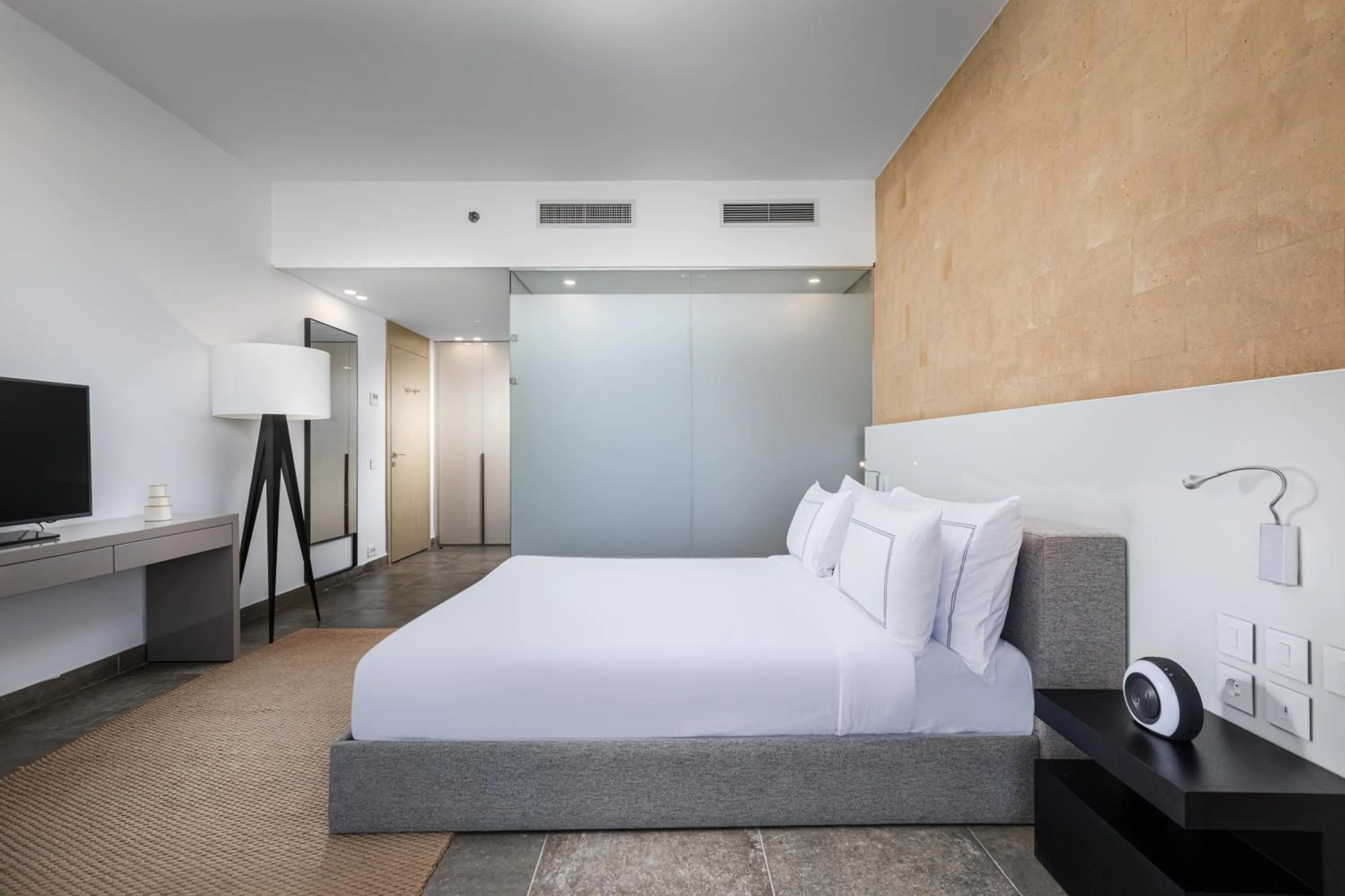 Bed in The G Hotel Seashell