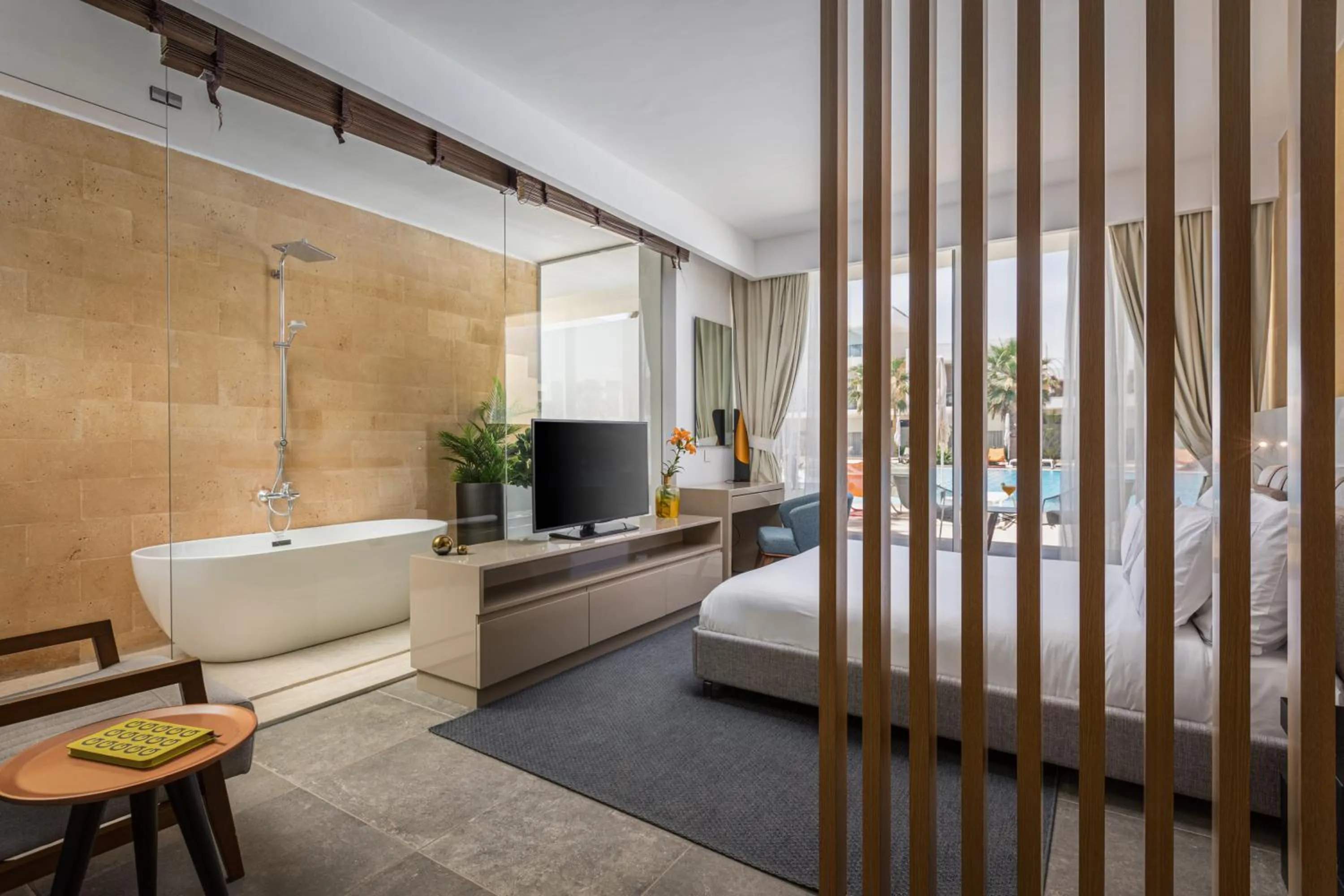 Bed in The G Hotel Seashell