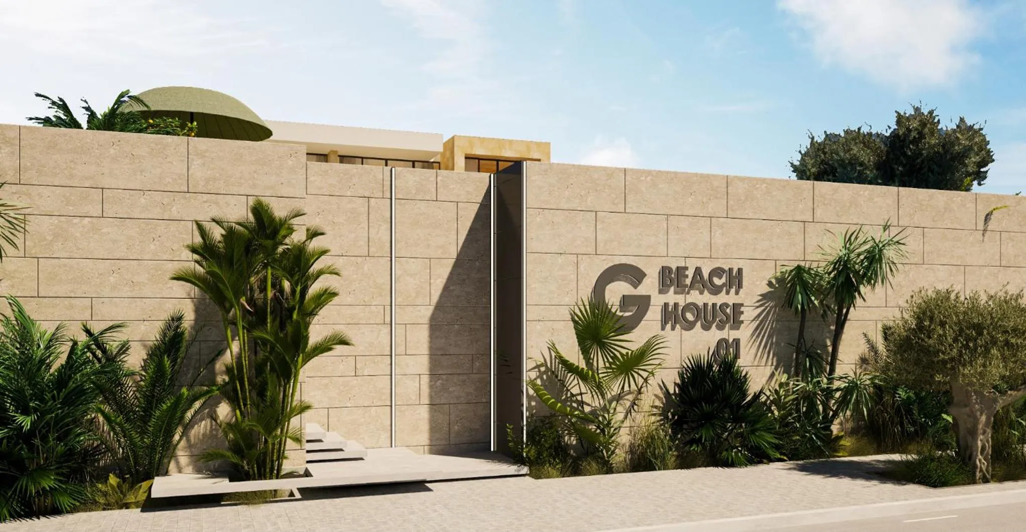 Facade/entrance in The G Hotel Seashell