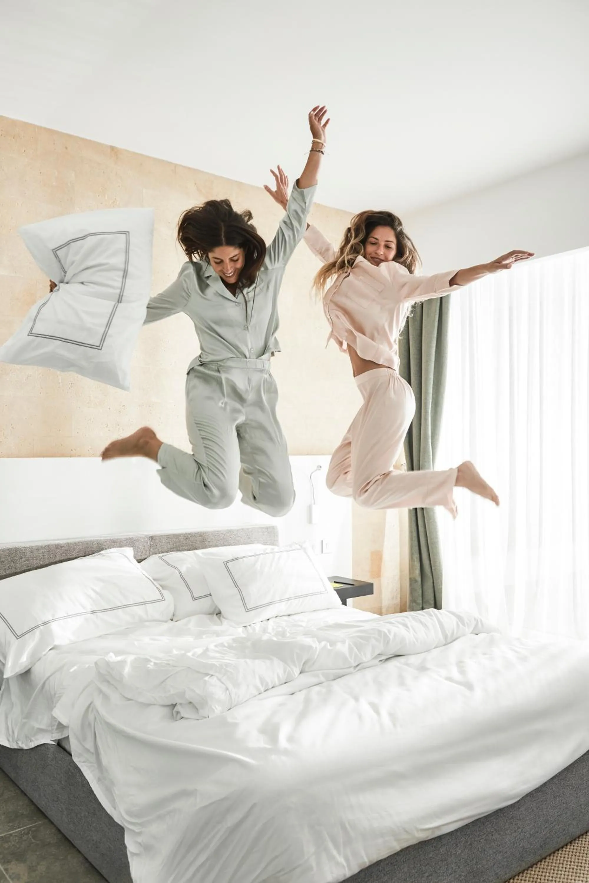 Bed in The G Hotel Seashell