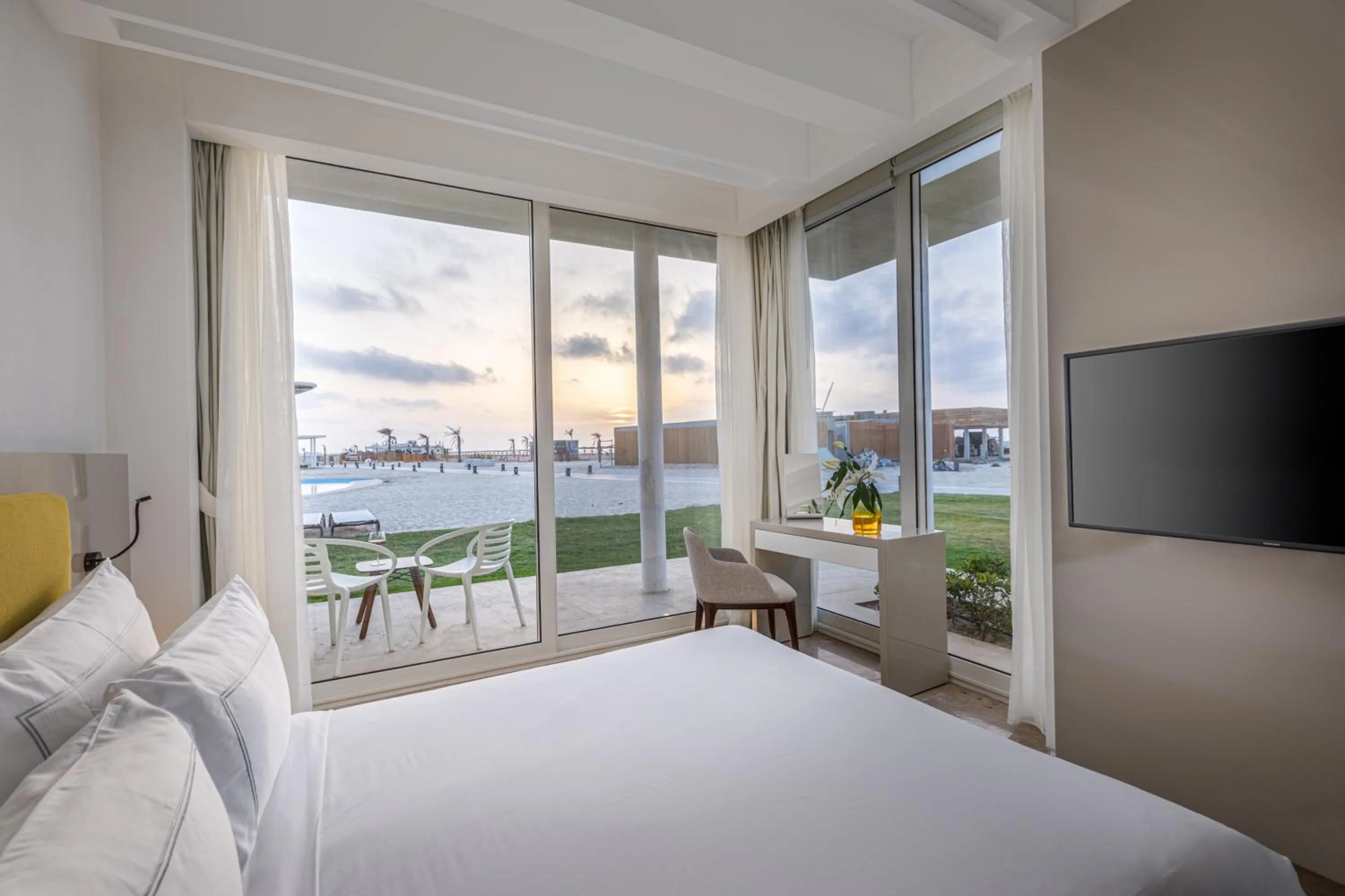 Bed in The G Hotel Seashell