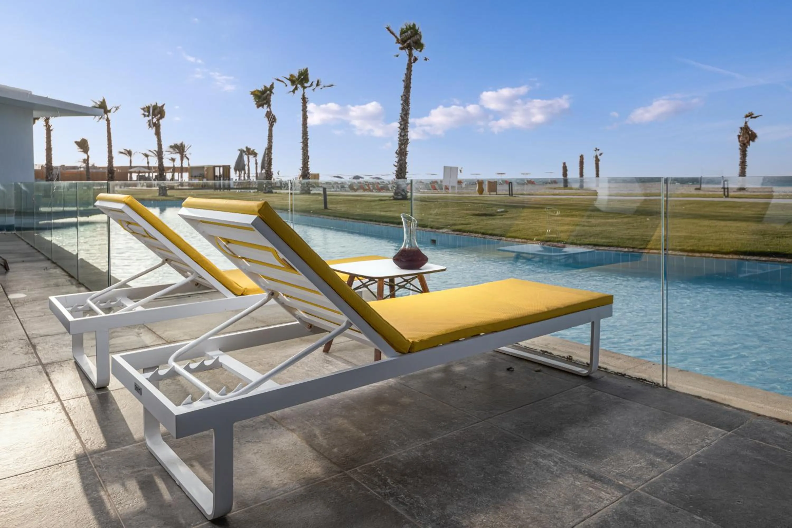 Patio in The G Hotel Seashell