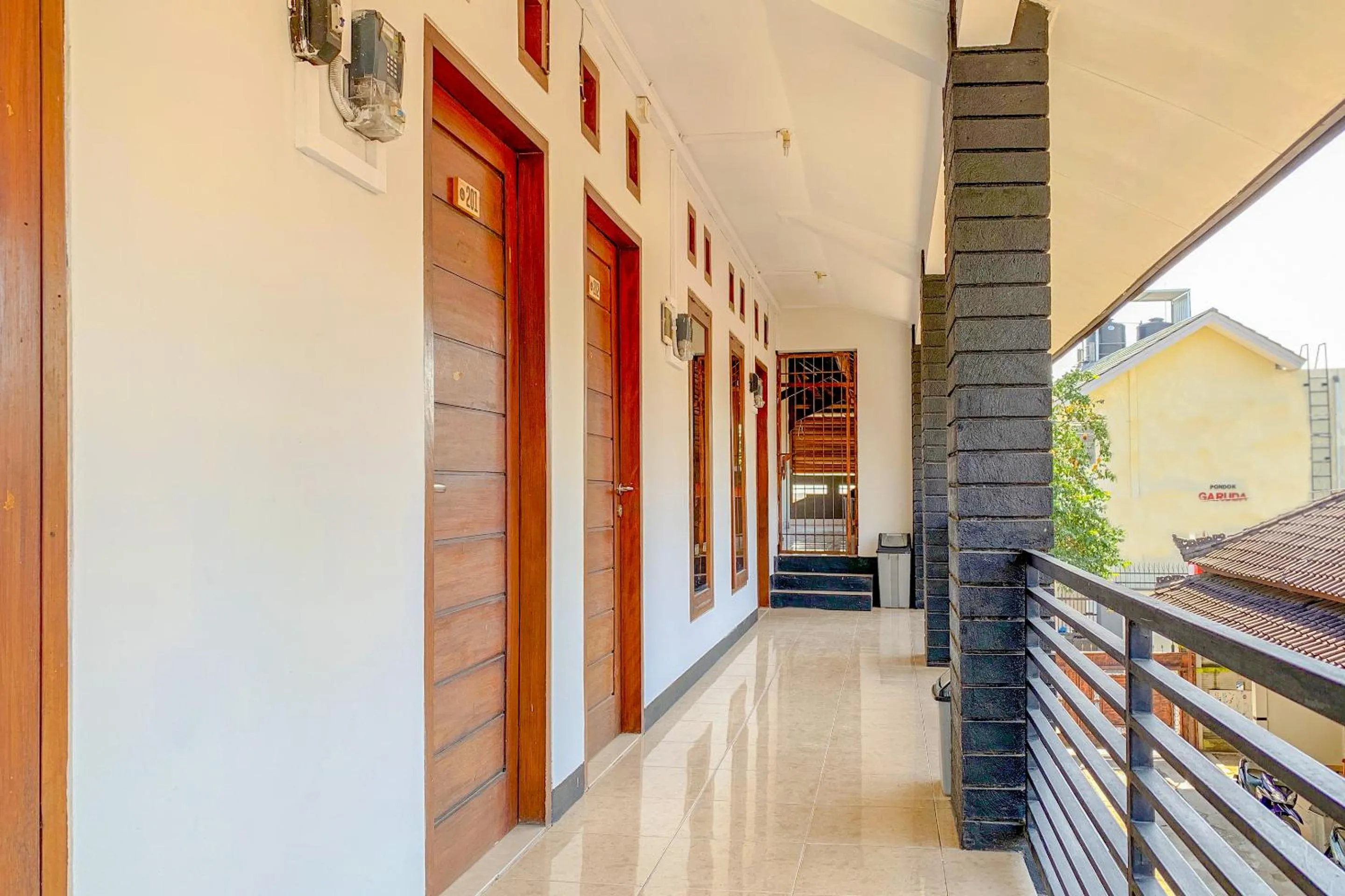 Balcony/Terrace in Kost & Homestay 911