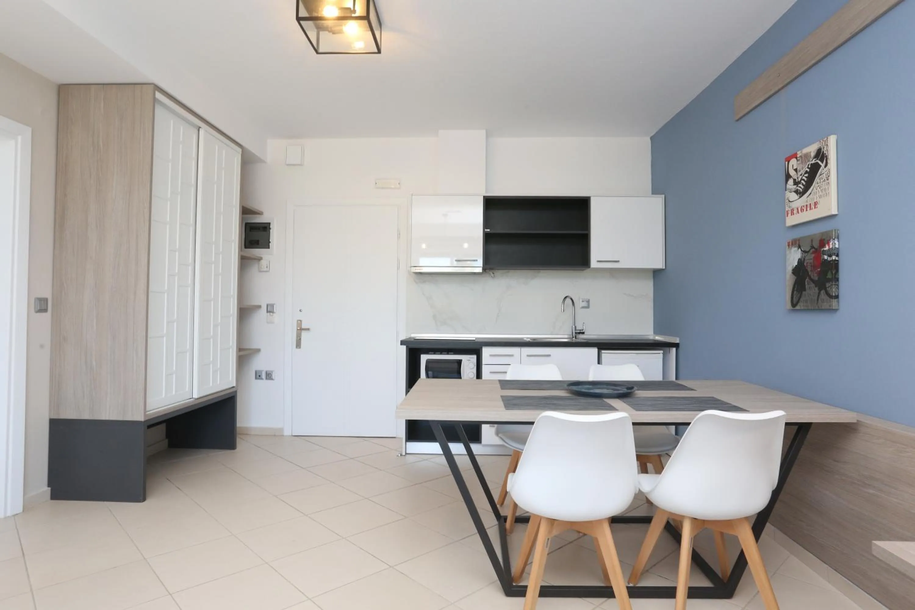 Kitchen or kitchenette in Agreste Luxury Apartments