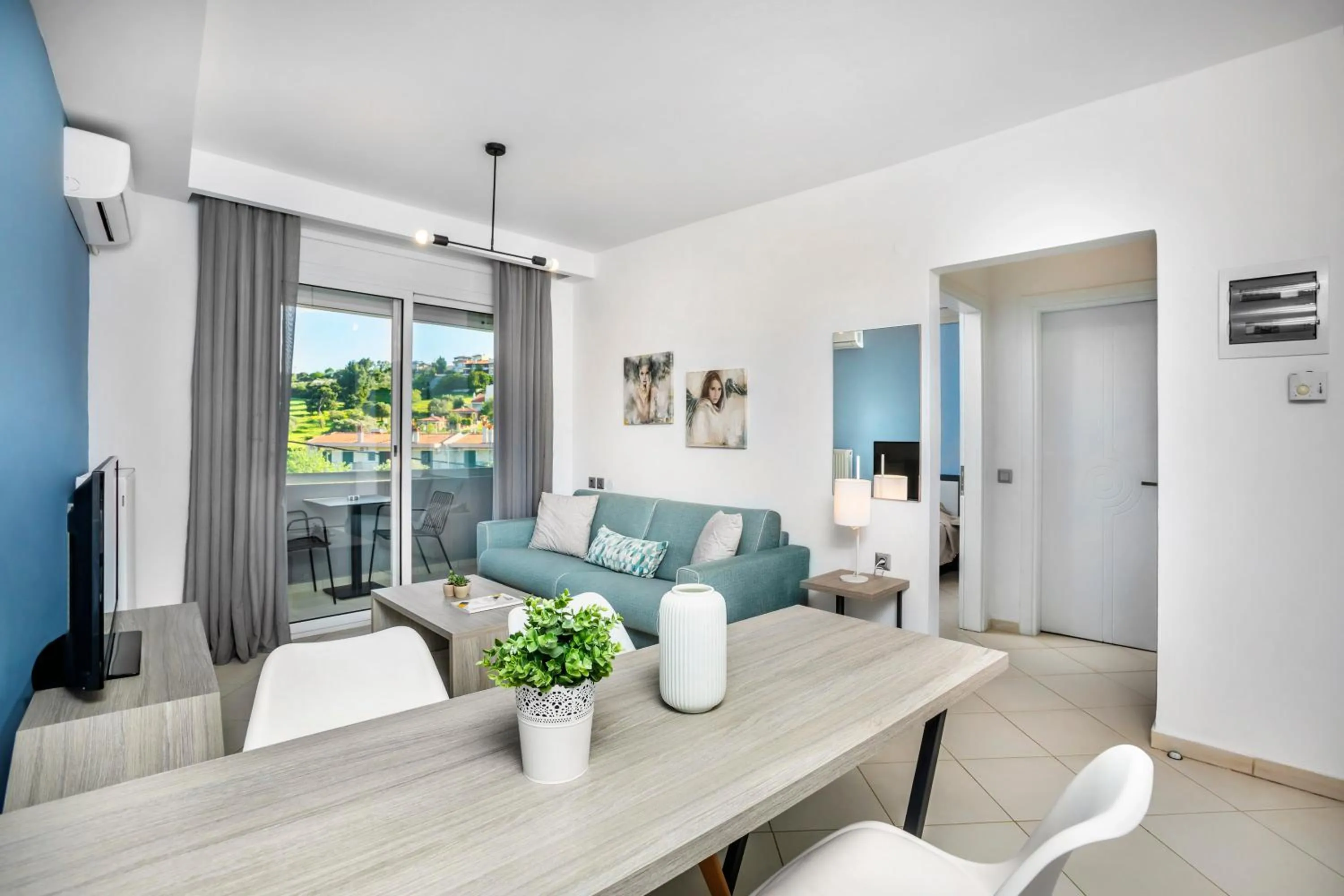 Living room in Agreste Luxury Apartments