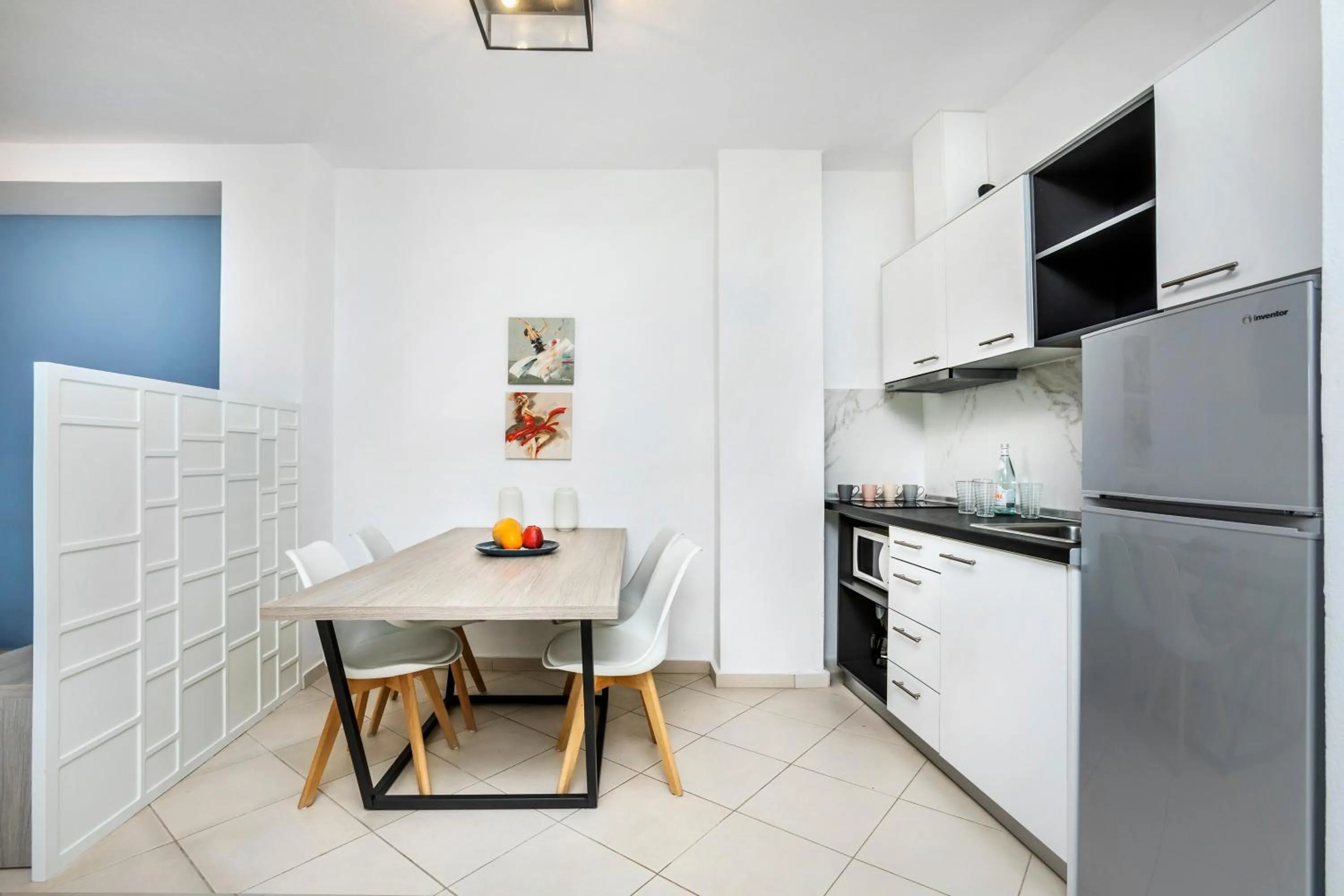 Kitchen or kitchenette in Agreste Luxury Apartments