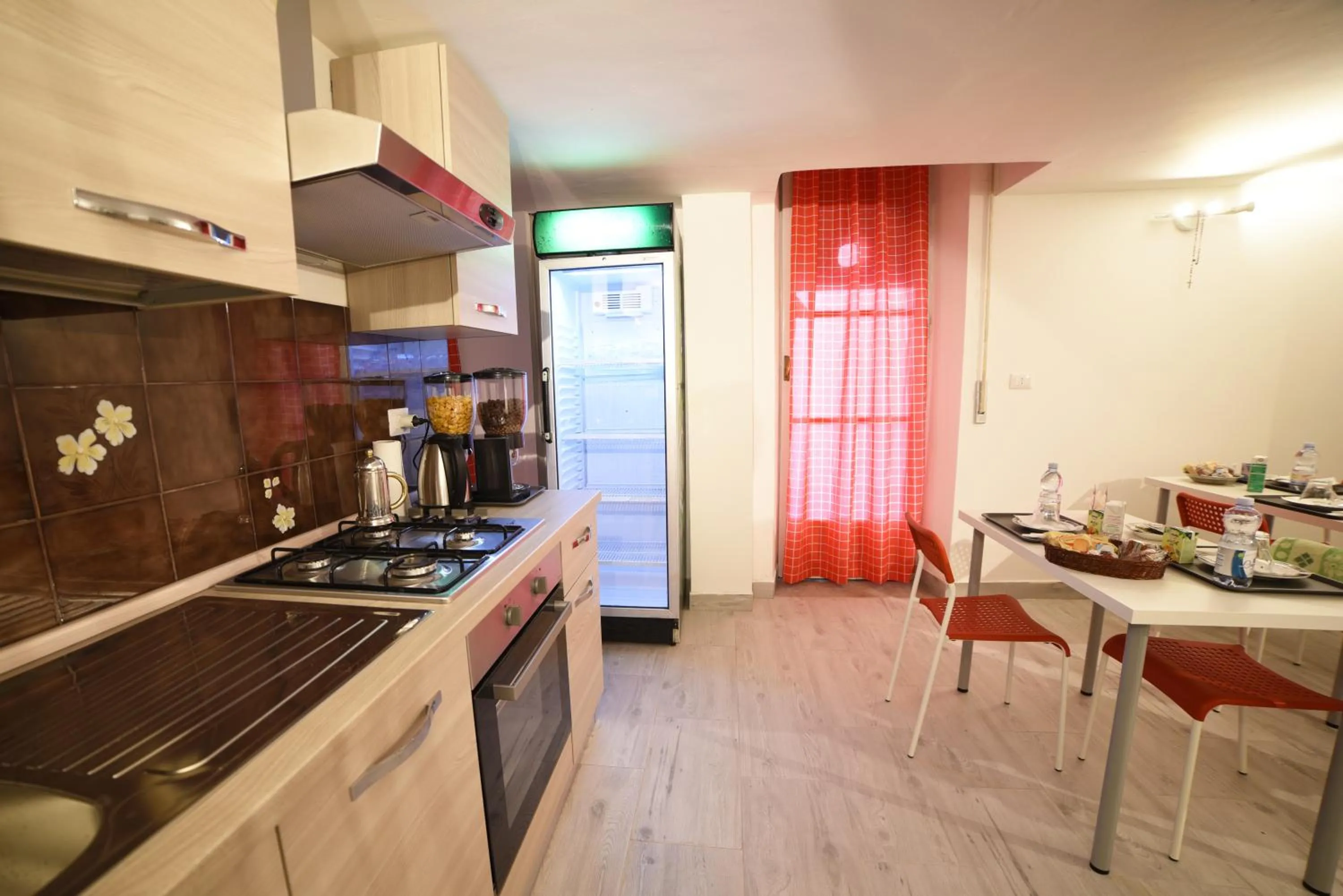 Kitchen or kitchenette in TIFEO Bed & Breakfast