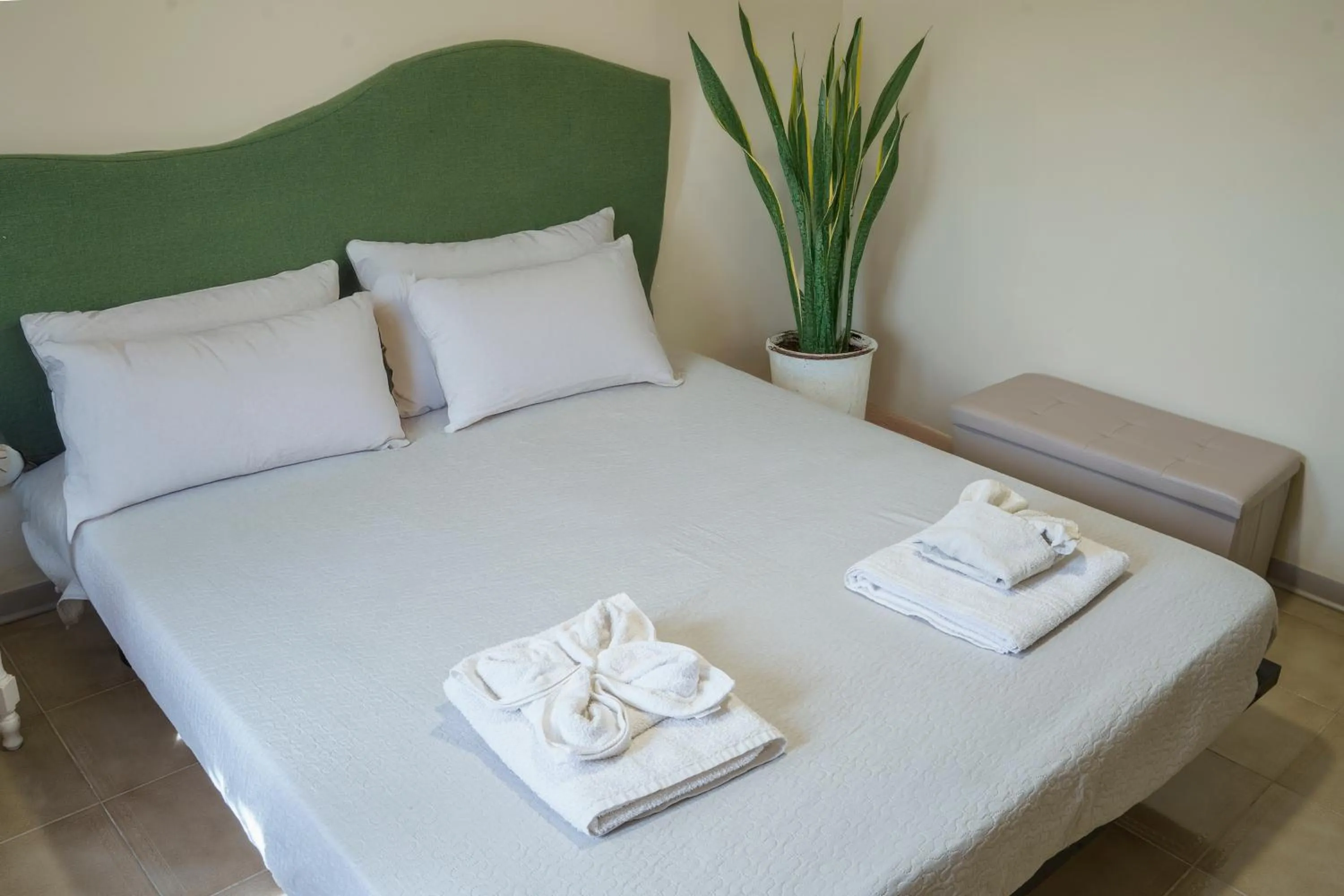 Bedroom, Bed in Il Panorama Housing Cilento