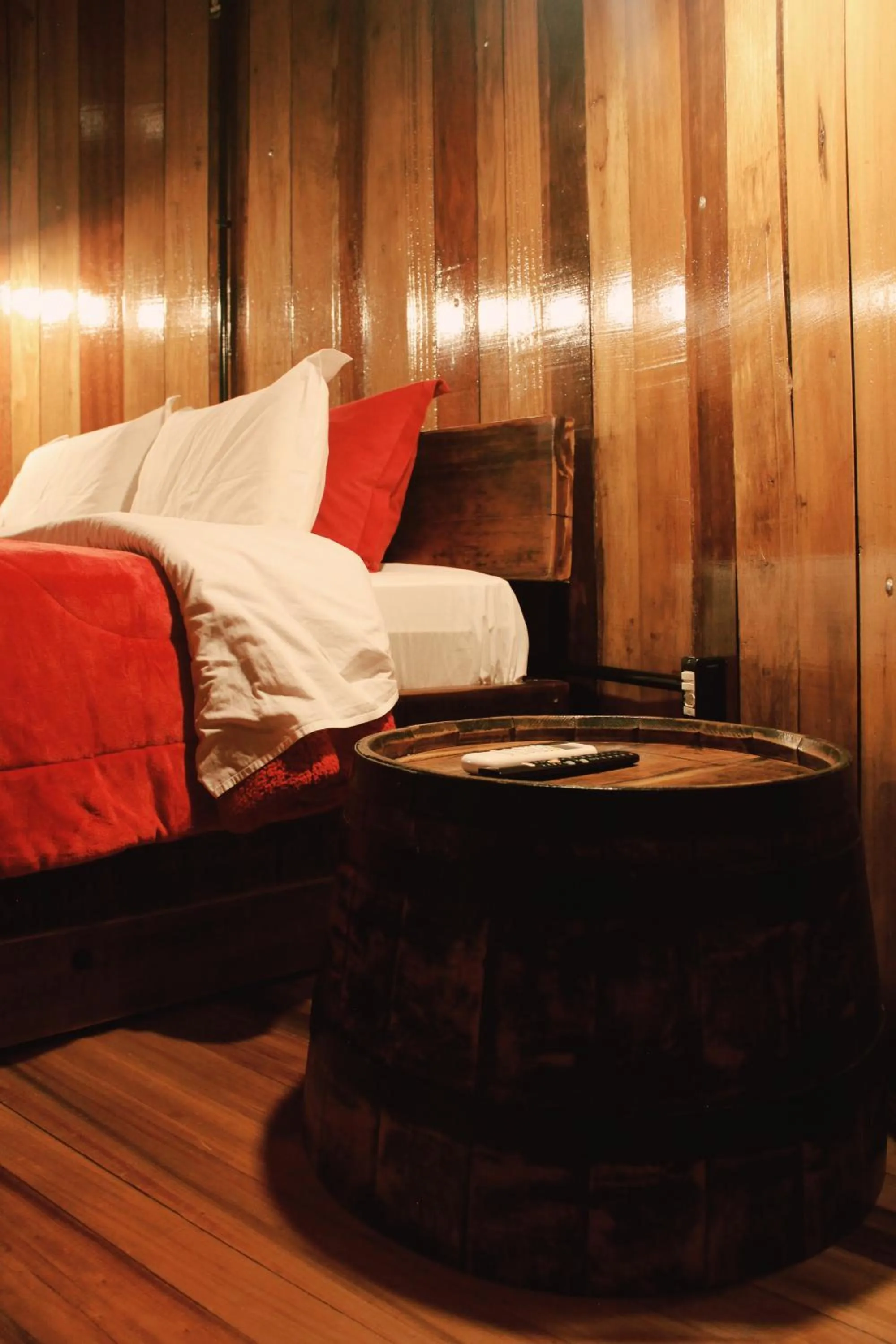 Bed in Pousada Botte di Vino