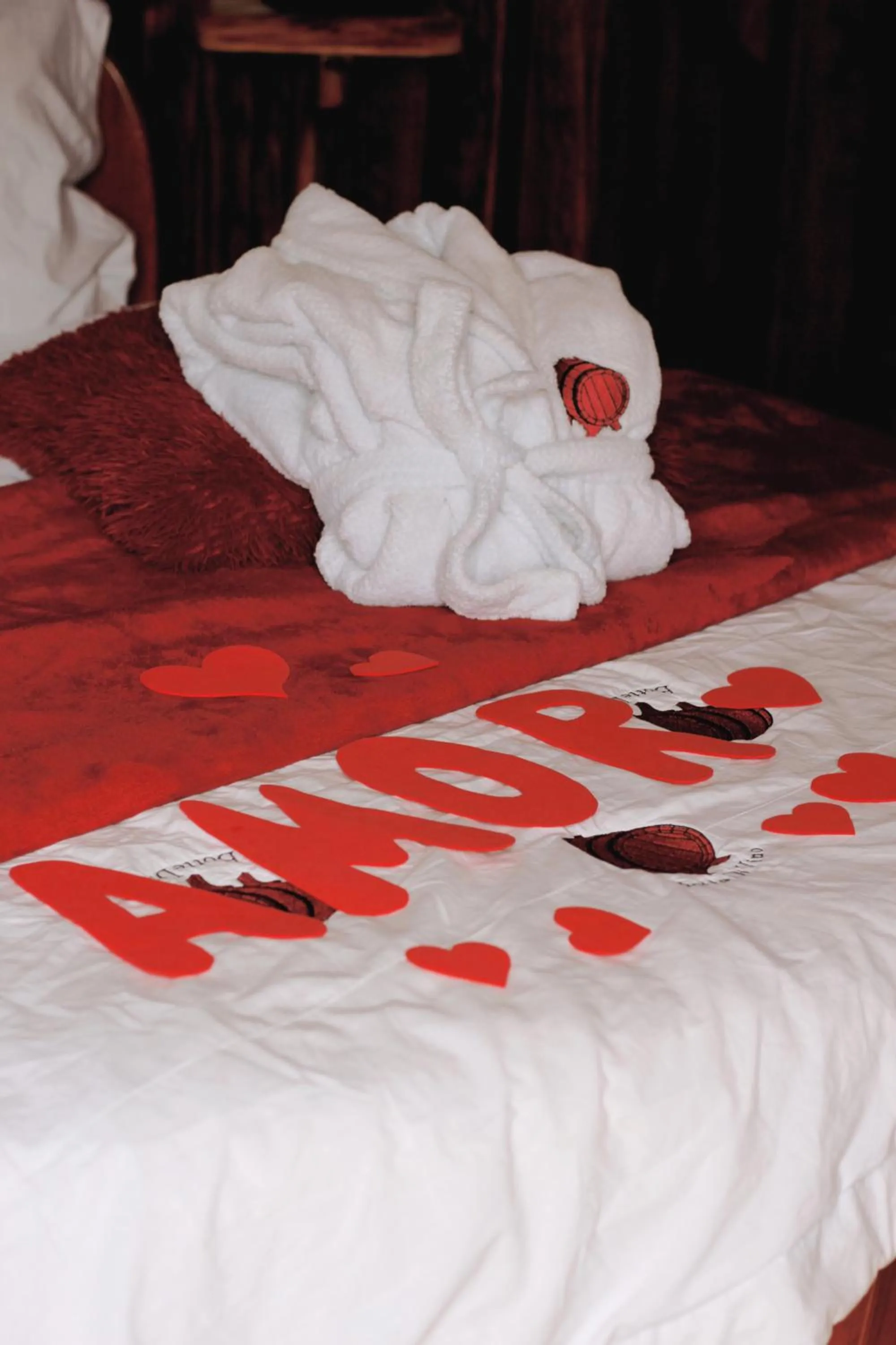 Bed in Pousada Botte di Vino