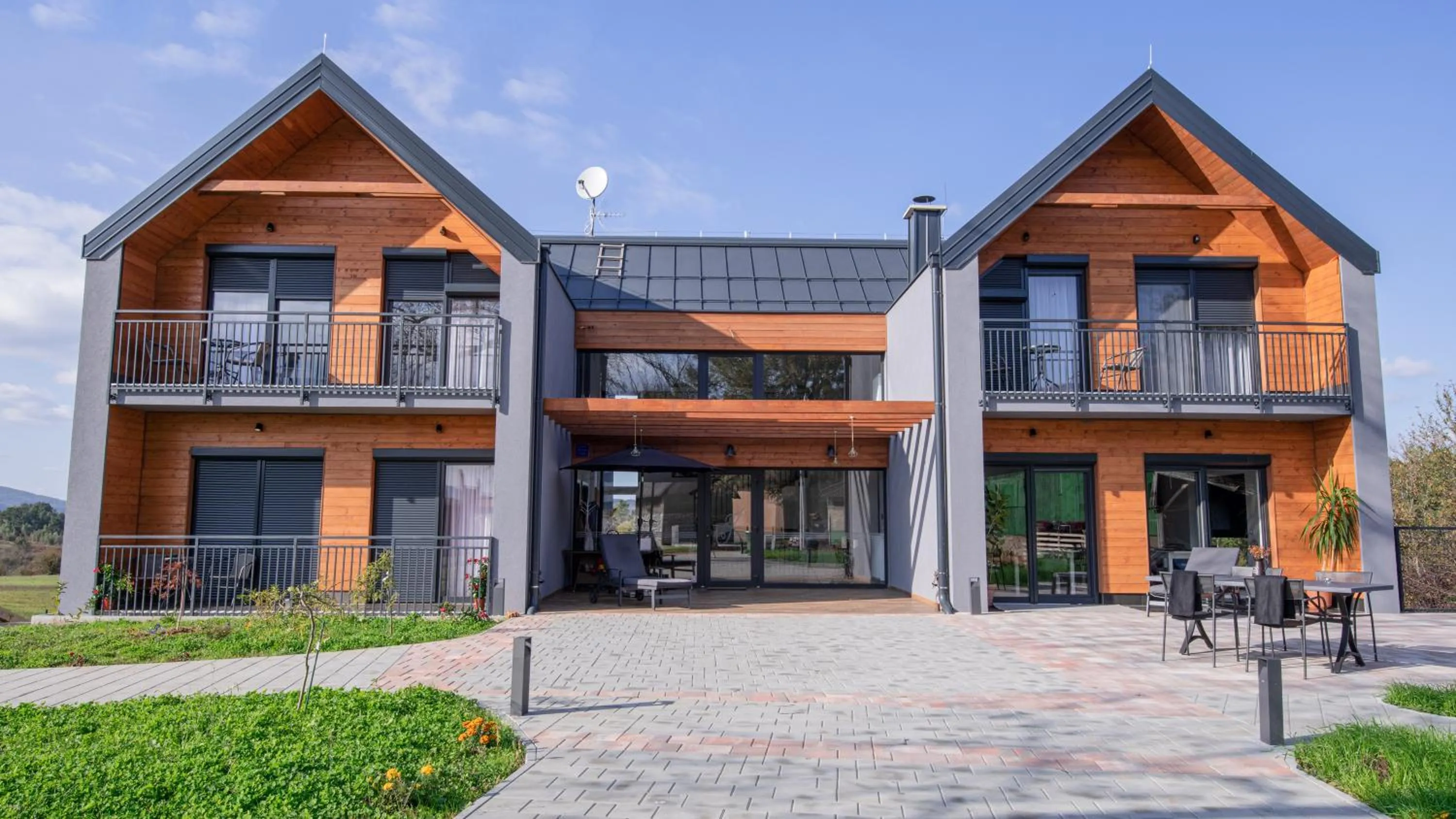 Property building in B&B Villa Dolina Plitvice