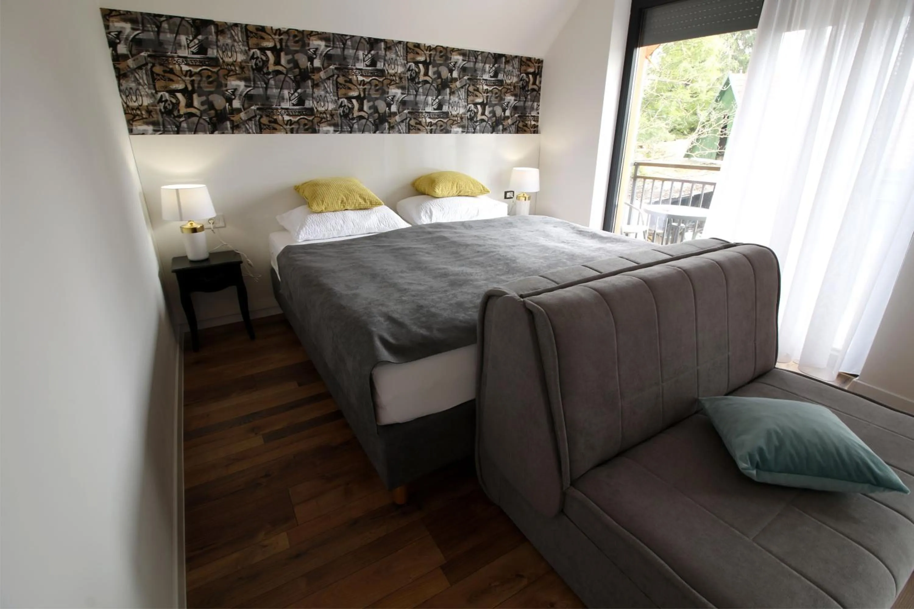 Bedroom, Bed in B&B Villa Dolina Plitvice