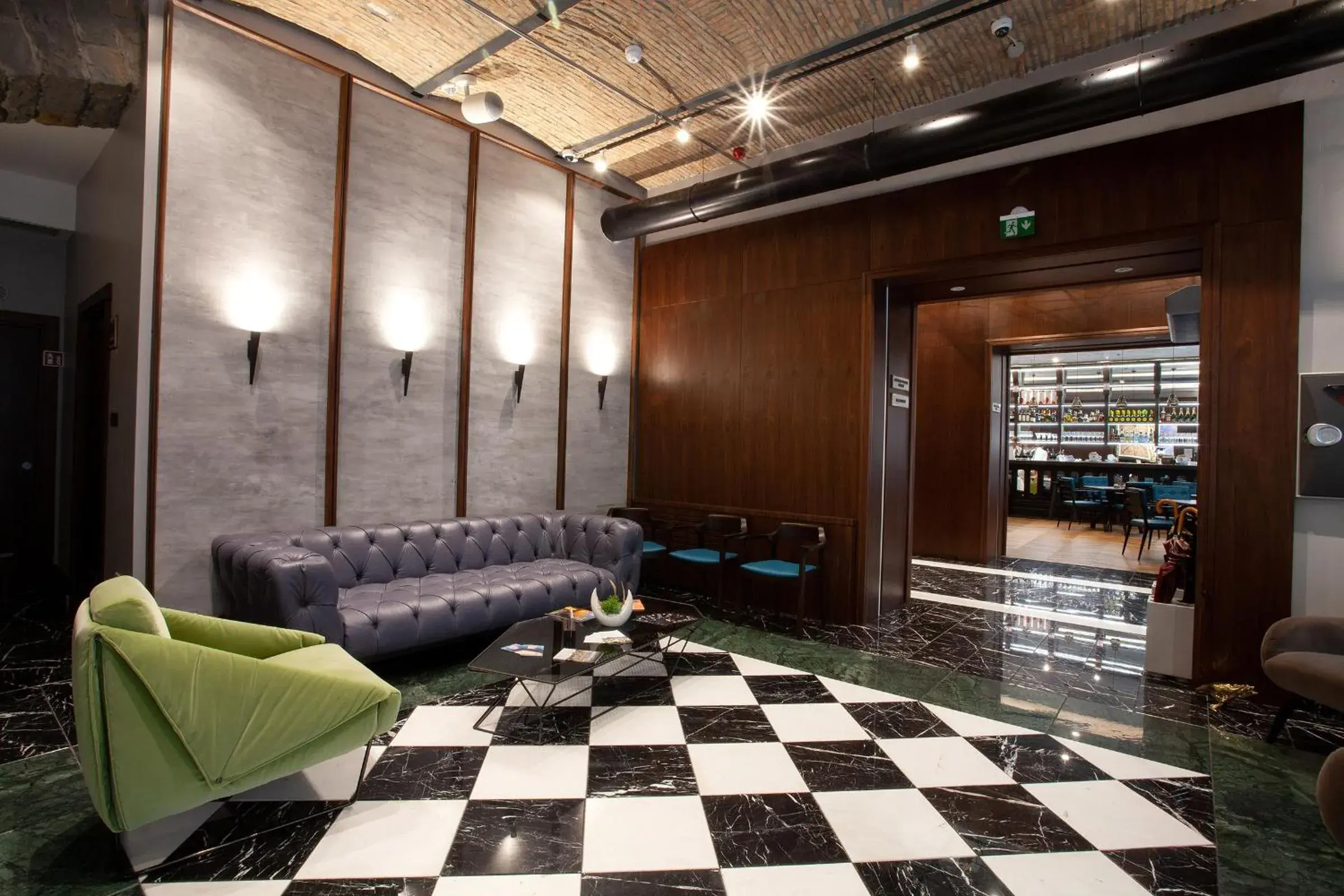 Lobby or reception in Hotel Solun Lobby or reception in Hotel Solun