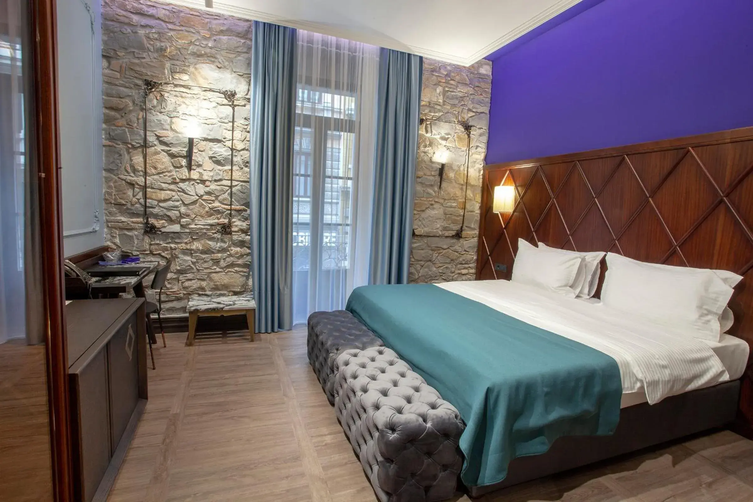 Bed in Hotel Solun Bed in Hotel Solun