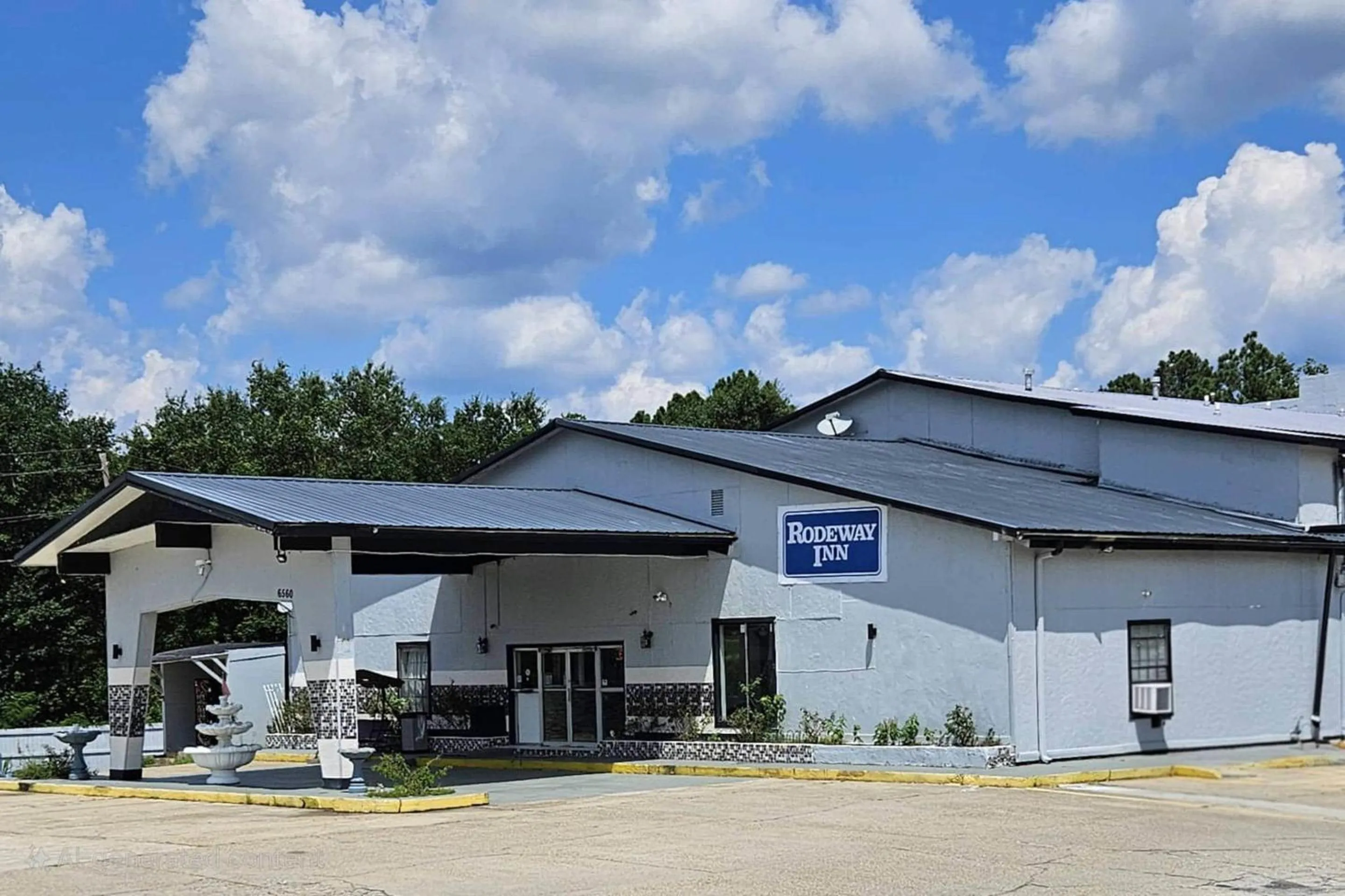 Property building in Rodeway Inn Hattiesburg North