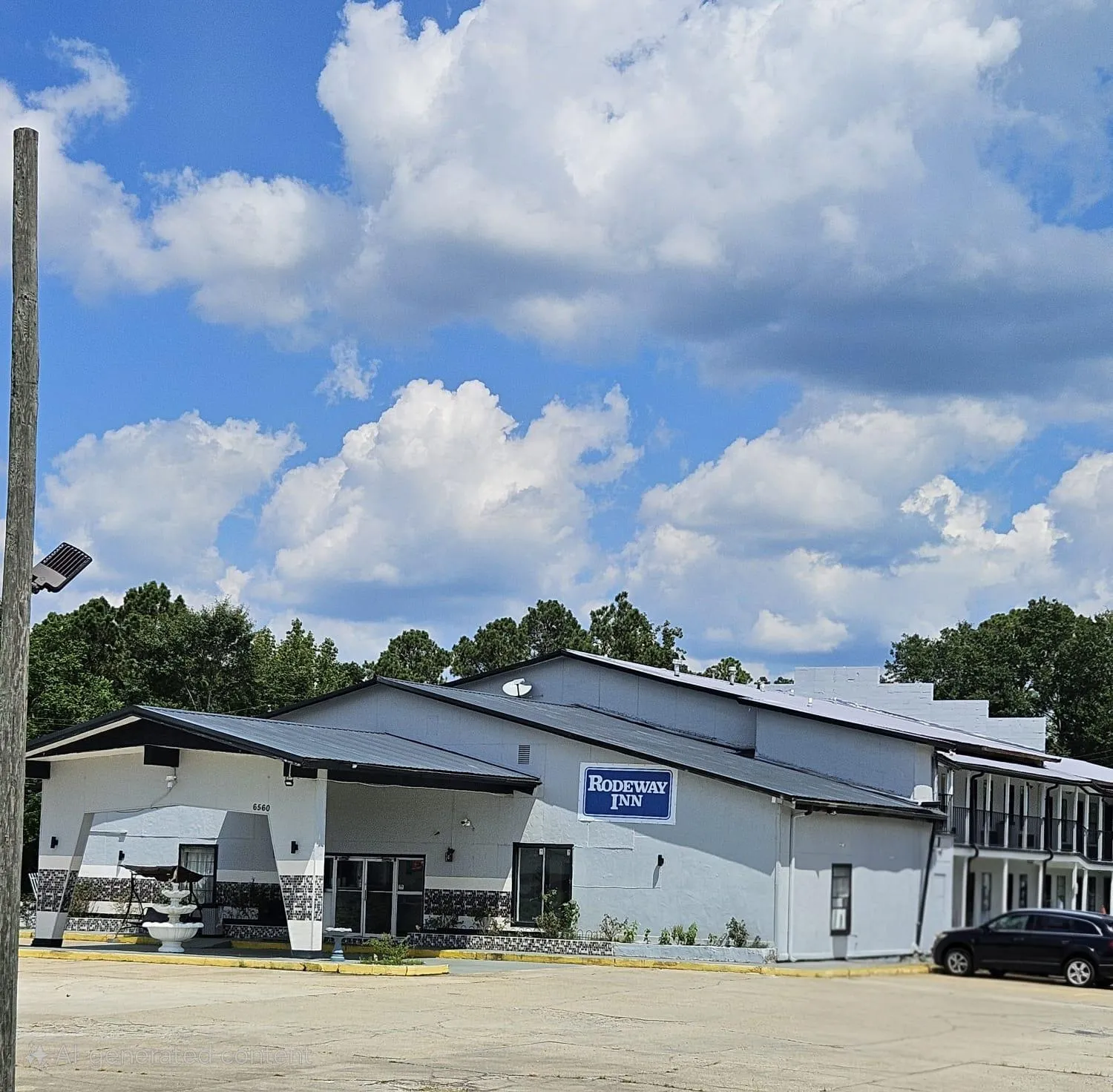 Property building in Rodeway Inn Hattiesburg North