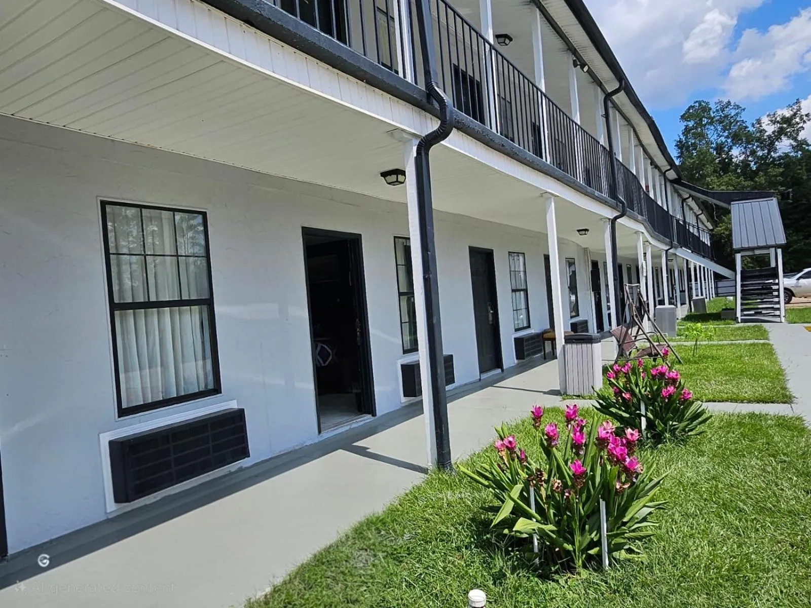 Property building in Rodeway Inn Hattiesburg North