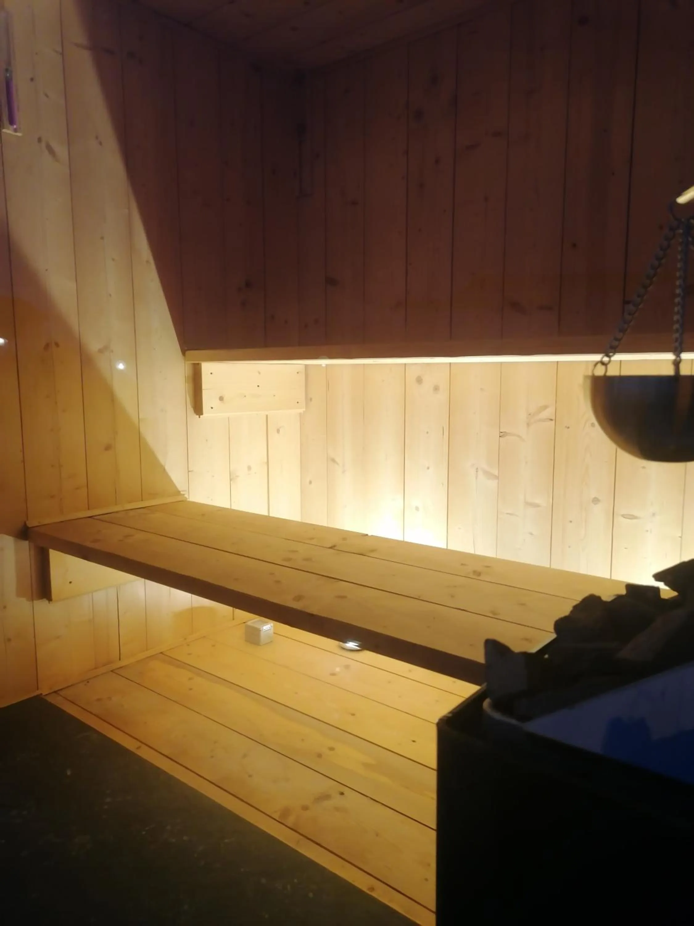 Sauna in Villa Belvedere Langhe