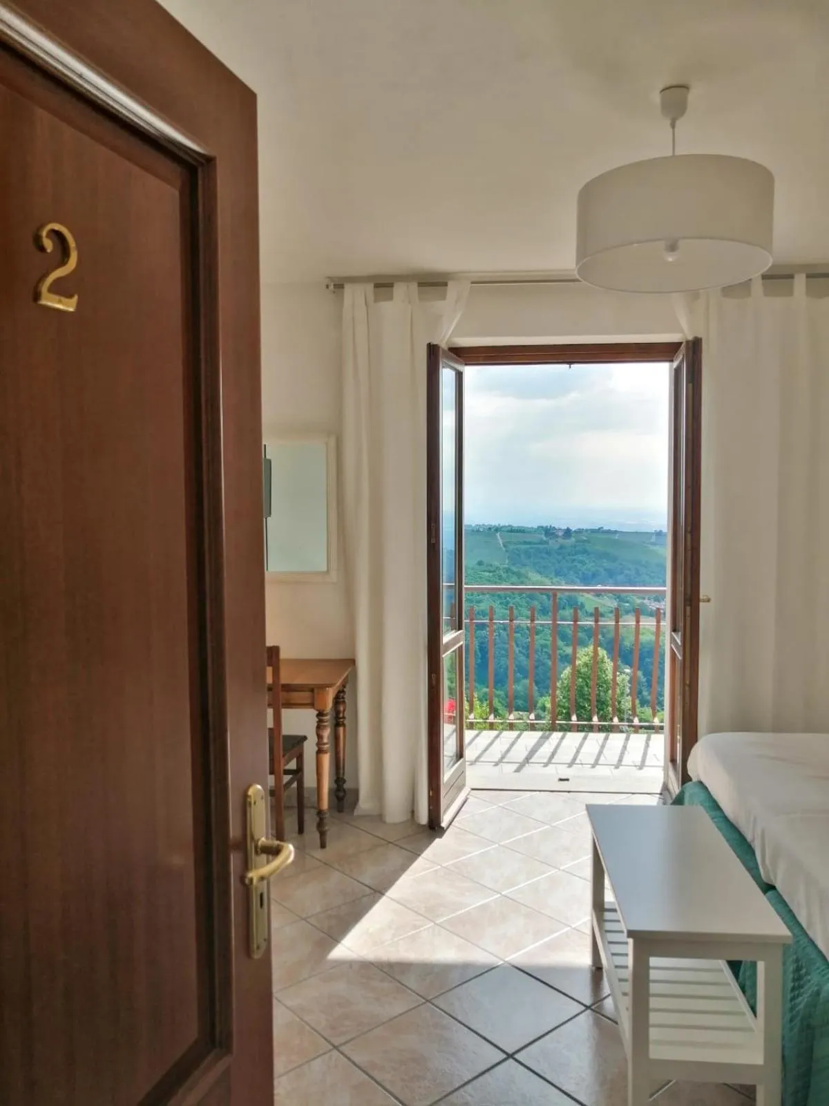Balcony/Terrace in Villa Belvedere Langhe
