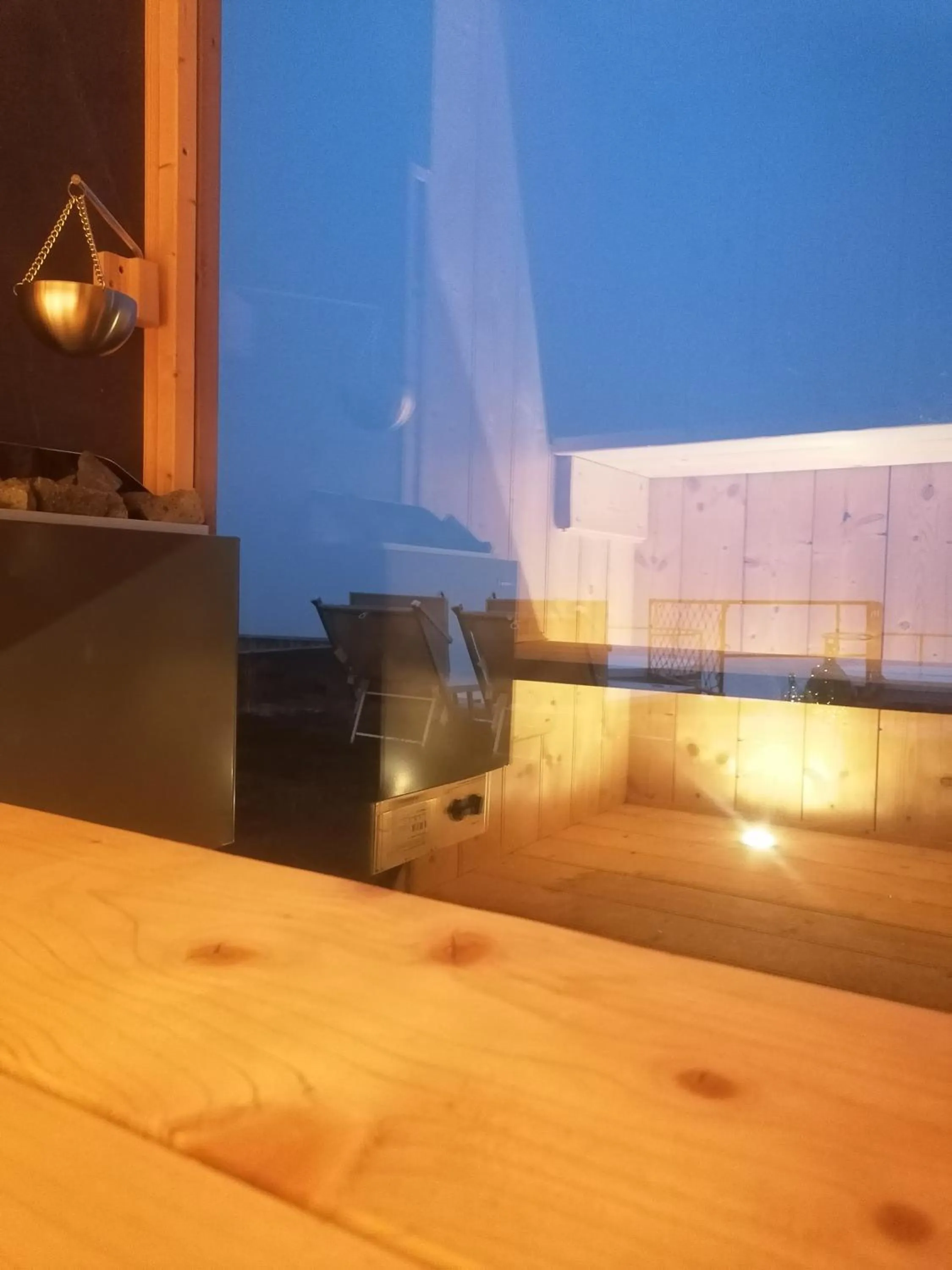 Sauna in Villa Belvedere Langhe