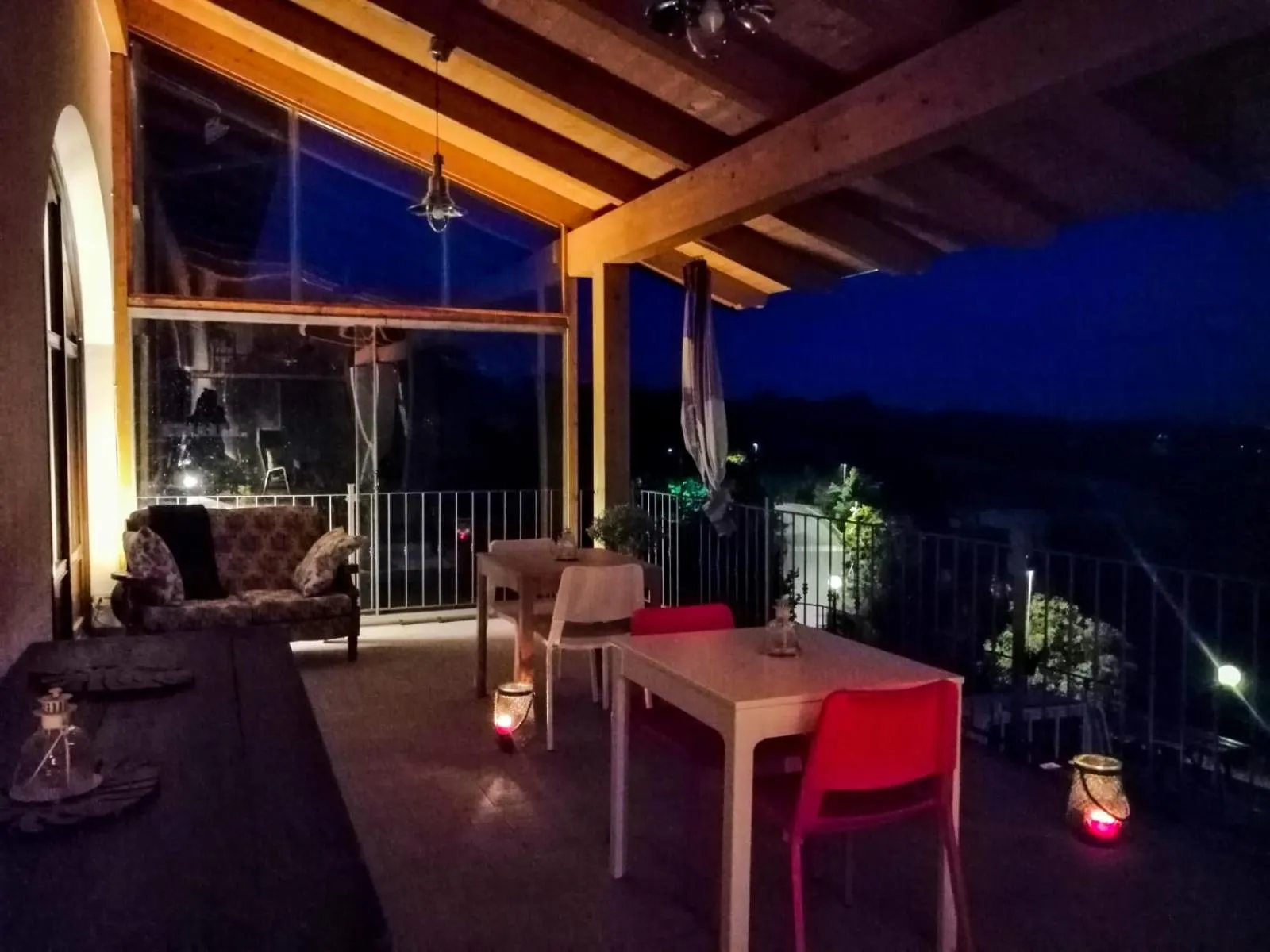 Balcony/Terrace in Villa Belvedere Langhe