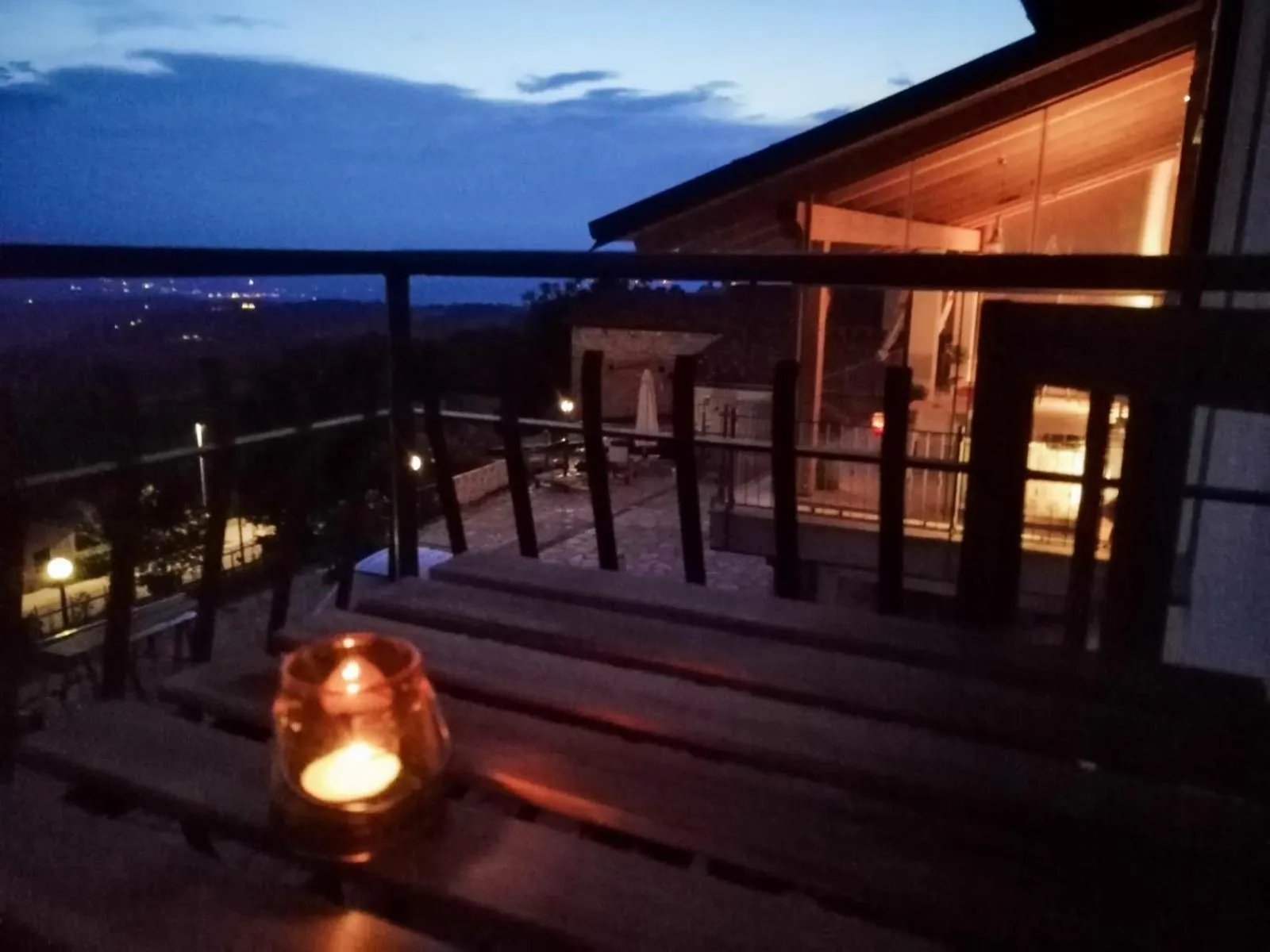 Balcony/Terrace in Villa Belvedere Langhe