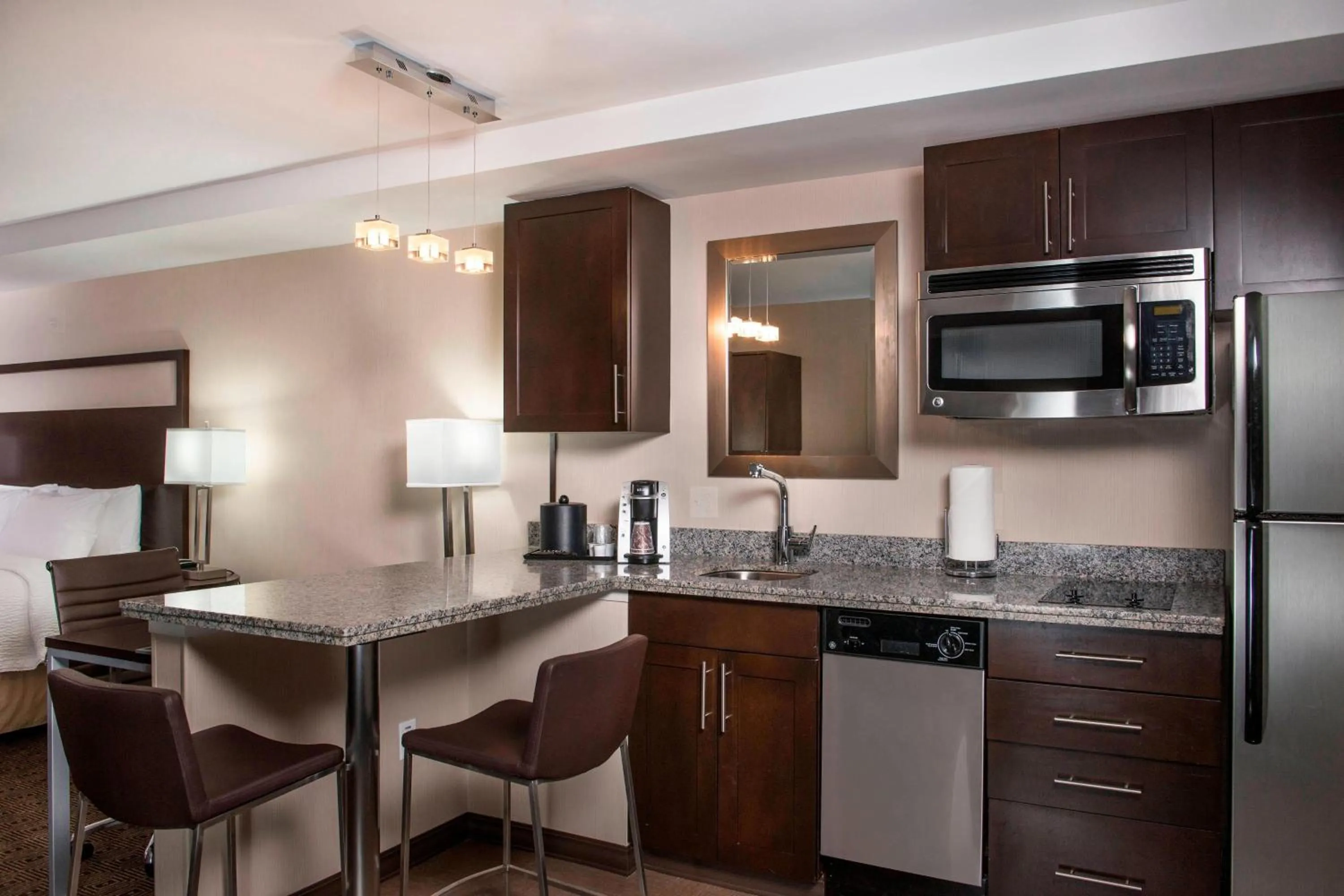Kitchen or kitchenette in Fairfield Inn by Marriott Boston Sudbury