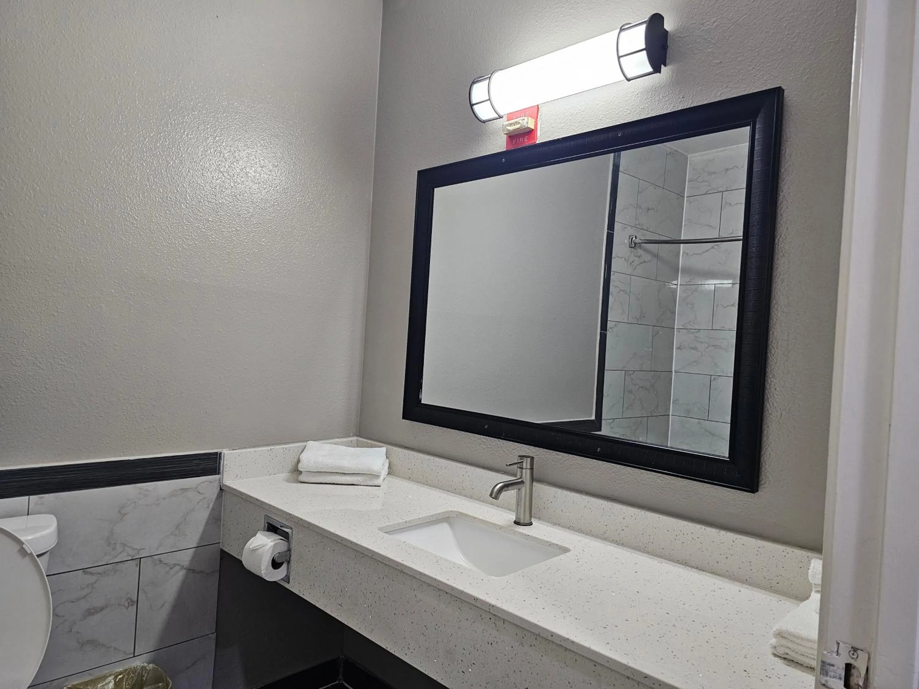 Bathroom in Motel 6 Houston, TX - Hwy 249 and Fallbrook
