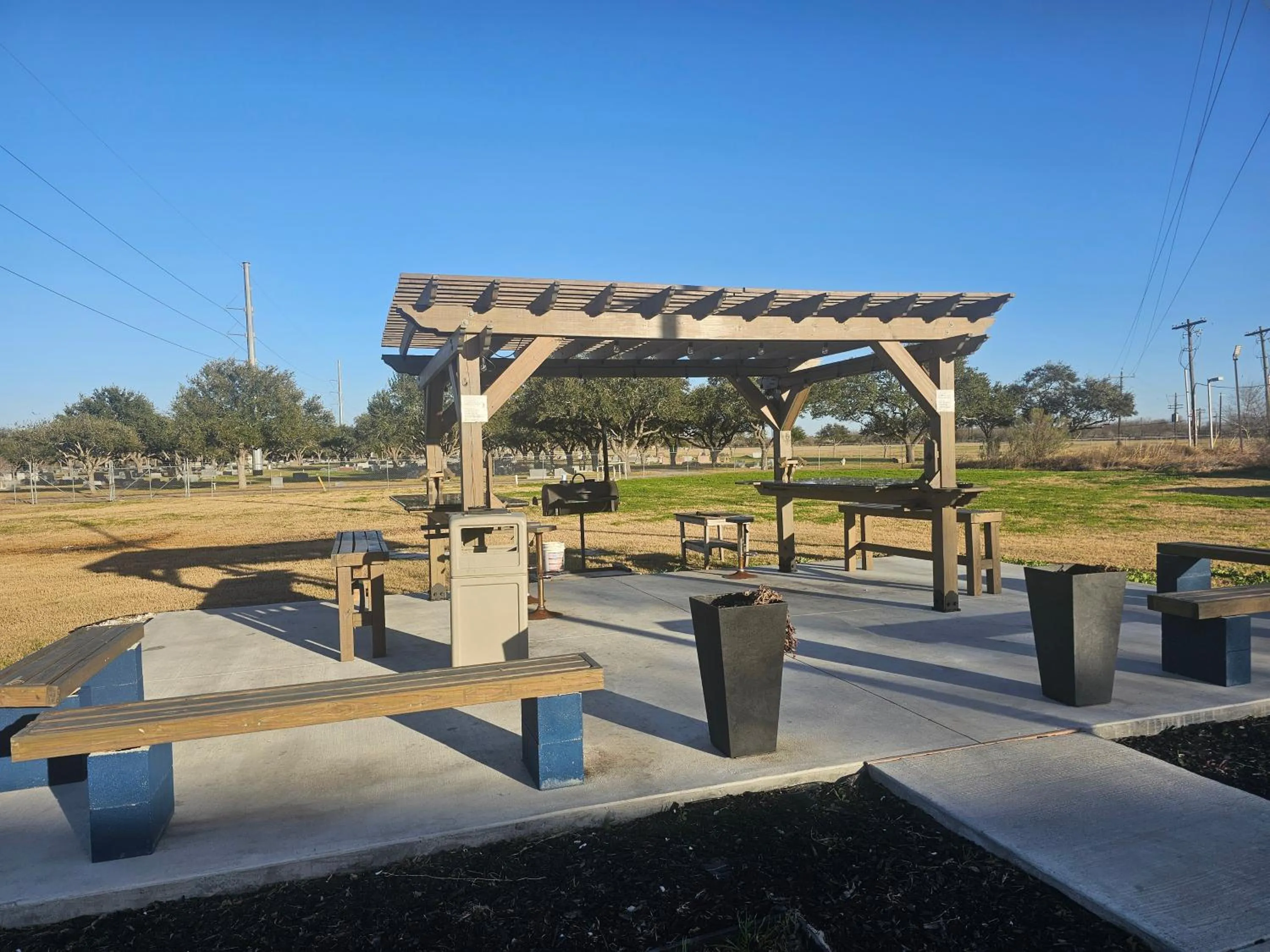 Patio in Motel 6 Sinton TX