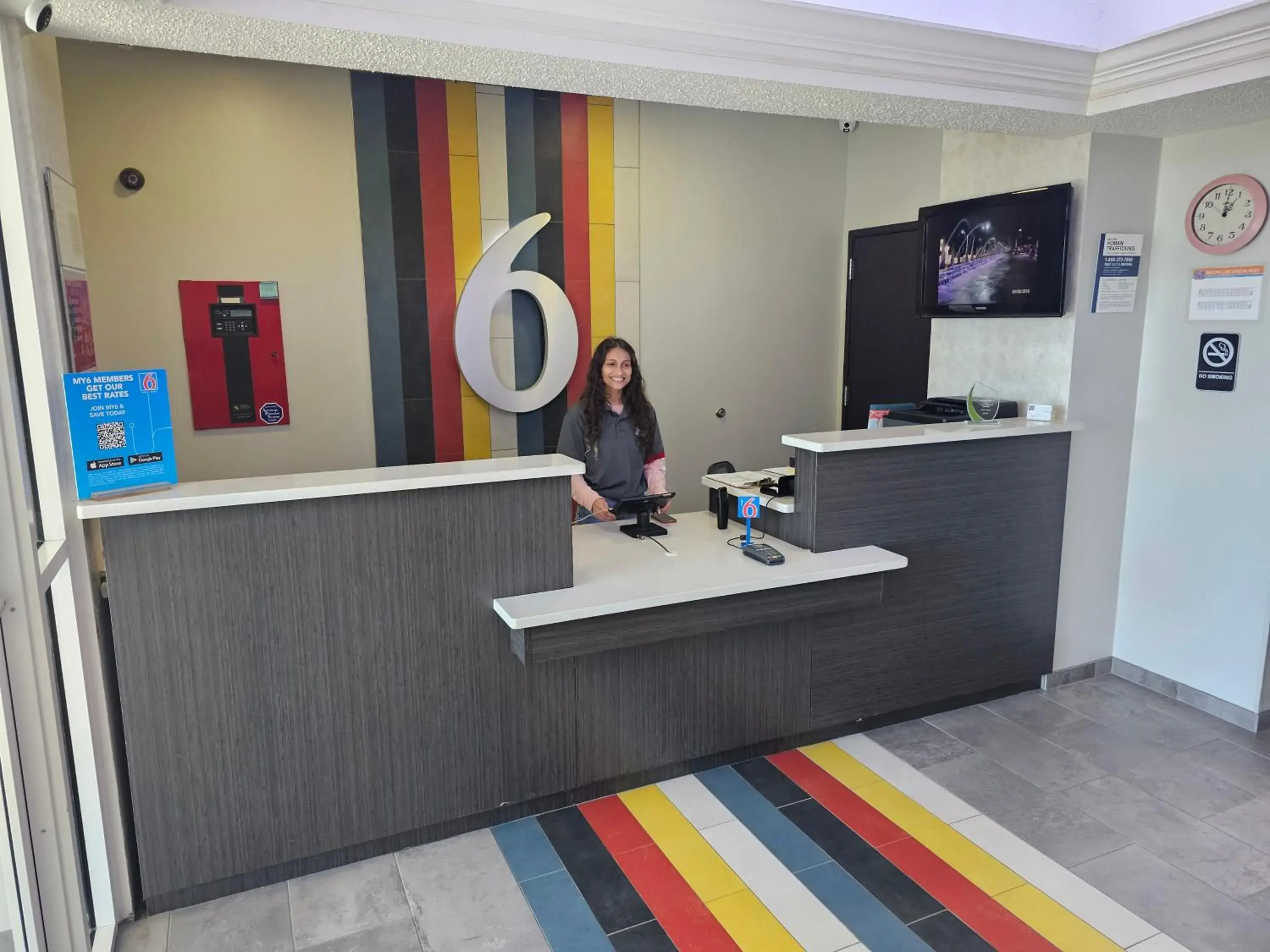 Lobby or reception in Motel 6 Sinton TX Lobby or reception in Motel 6 Sinton TX