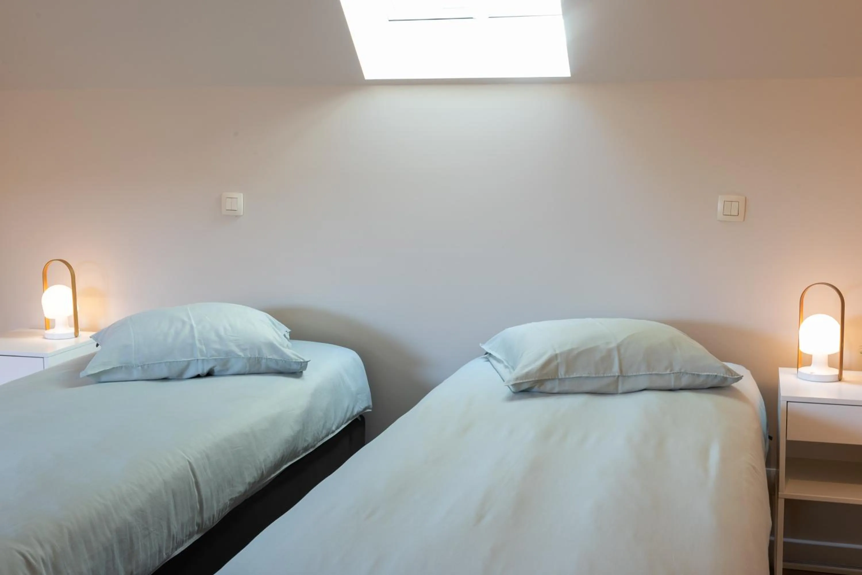 Bed in B&B Hof Beygaert