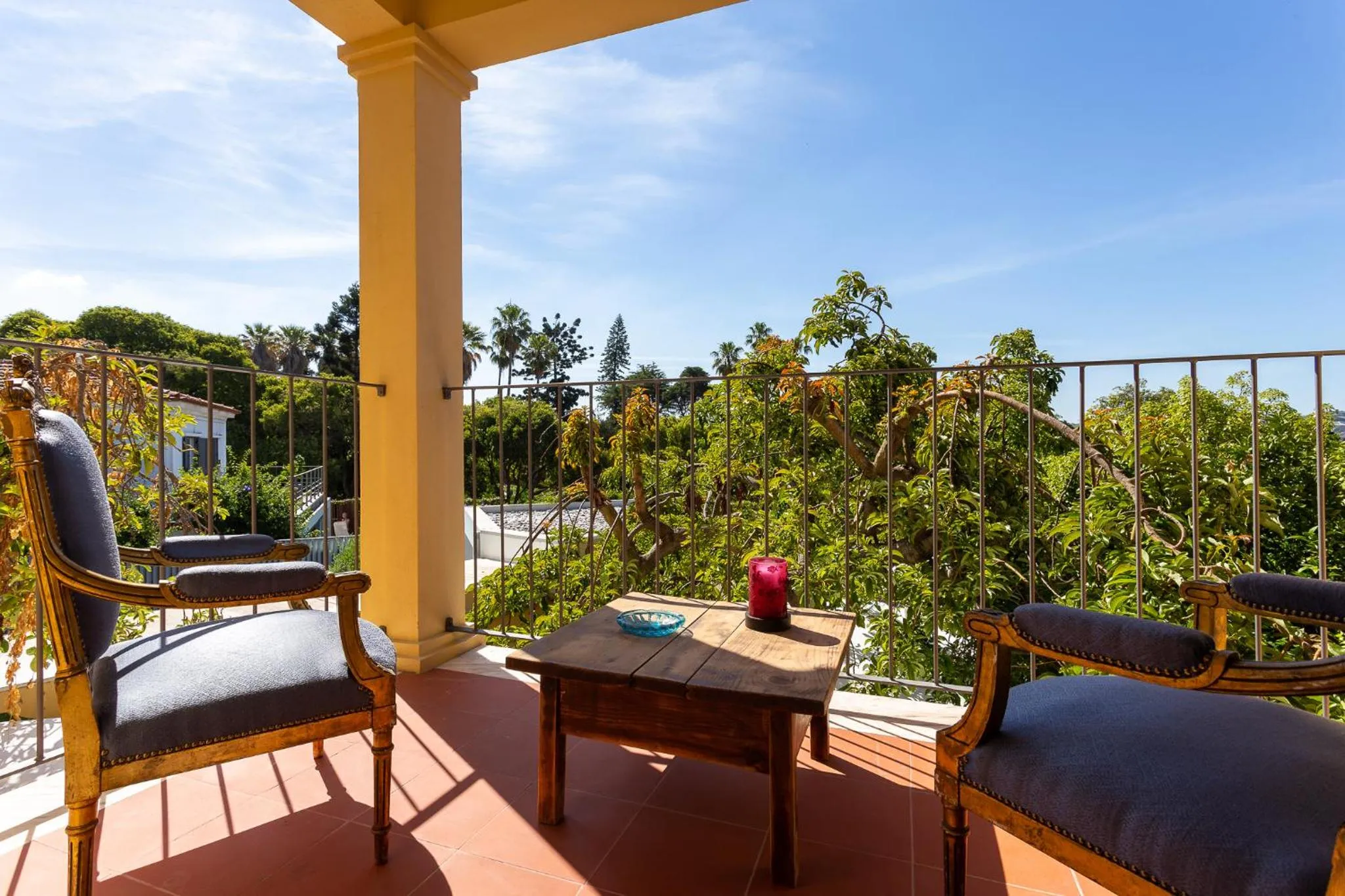 Balcony/Terrace in Geronimo Guest House Belém