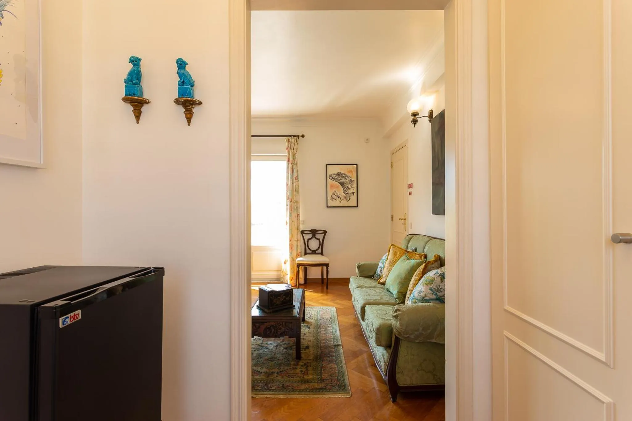 Seating area in Geronimo Guest House Belém