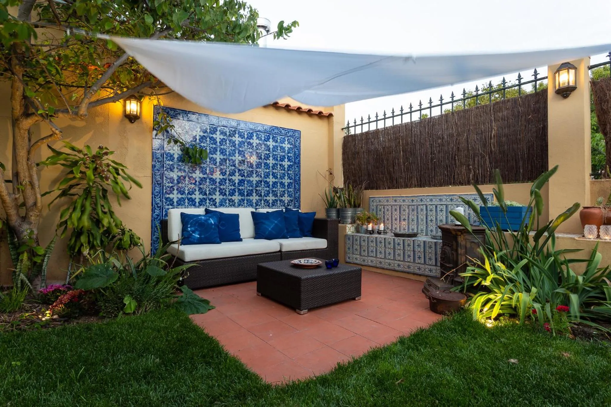 Garden in Geronimo Guest House Belém