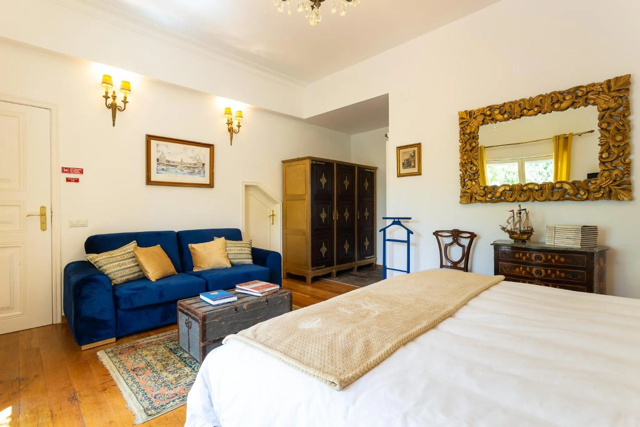 Living room, Bed in Geronimo Guest House Belém