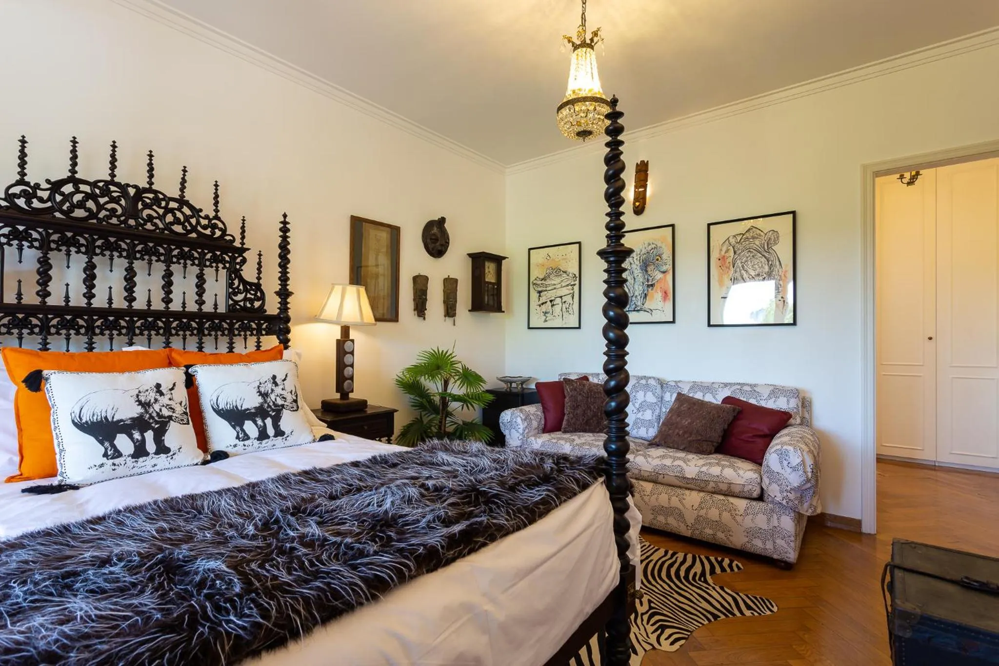 Bedroom, Bed in Geronimo Guest House Belém