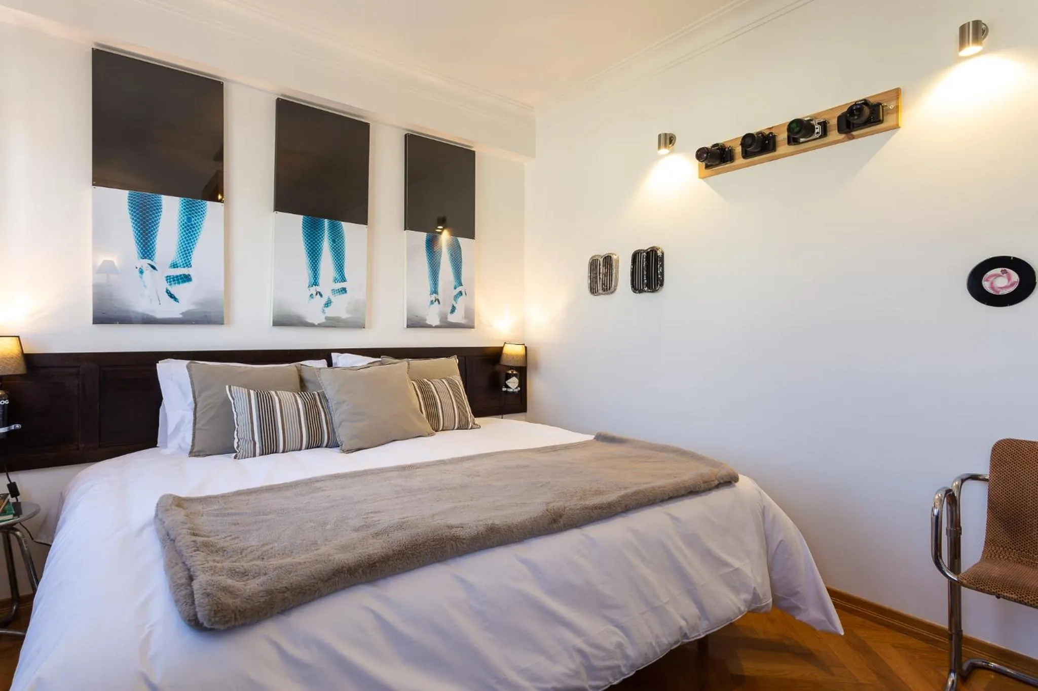 Bed in Geronimo Guest House Belém