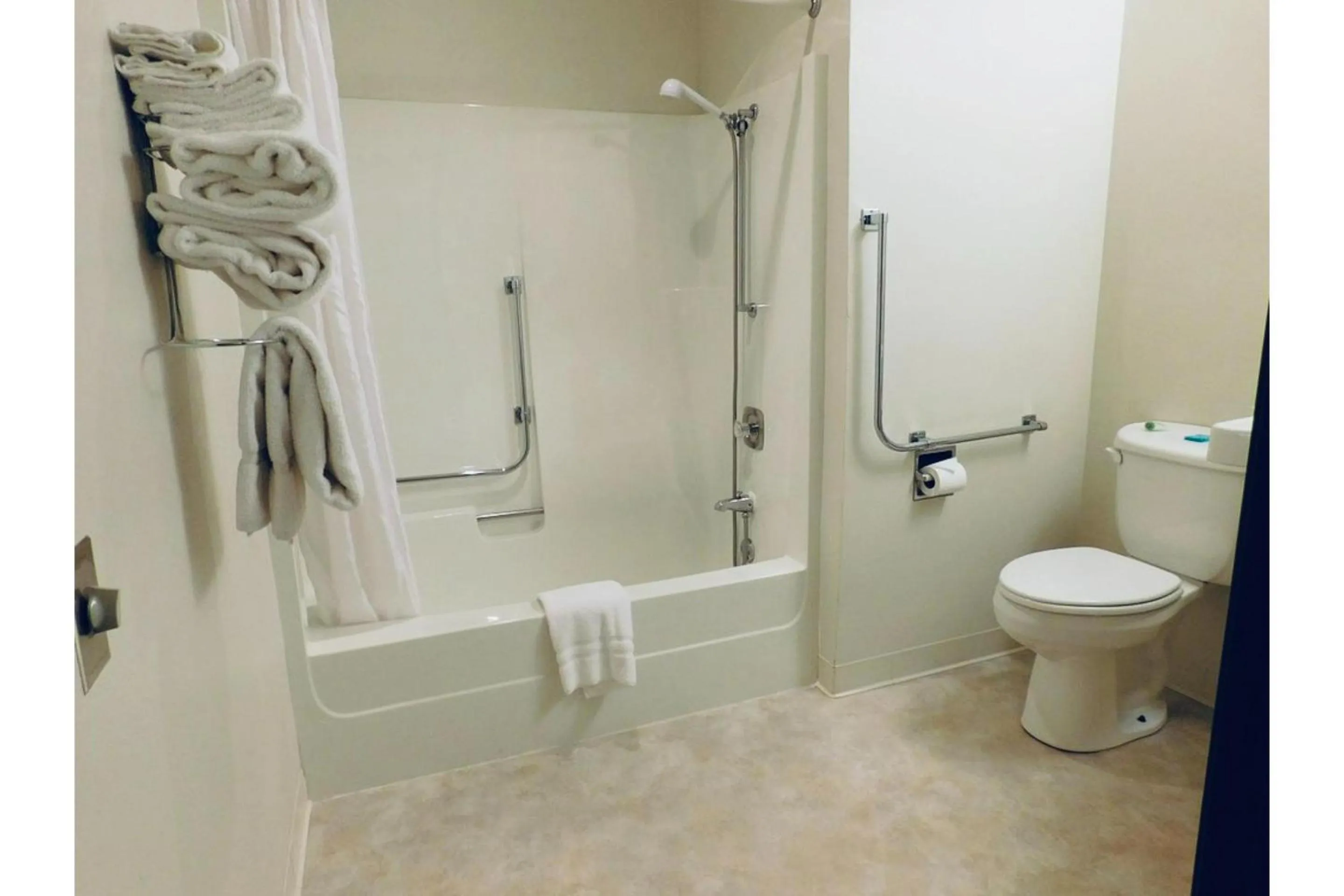 Bathroom in Homestead Inn Wolf Point Hwy 2