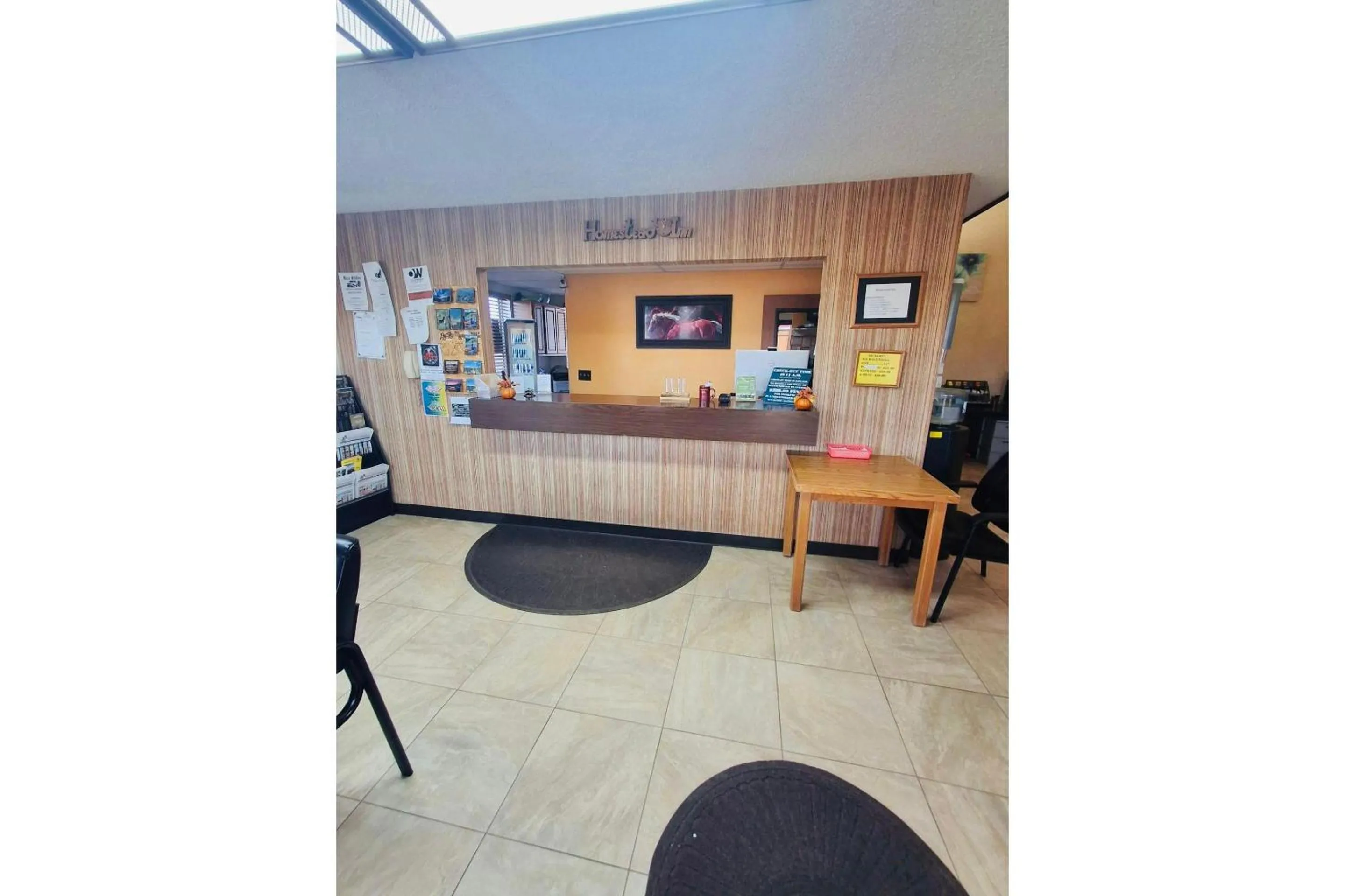 Lobby or reception in Homestead Inn Wolf Point Hwy 2