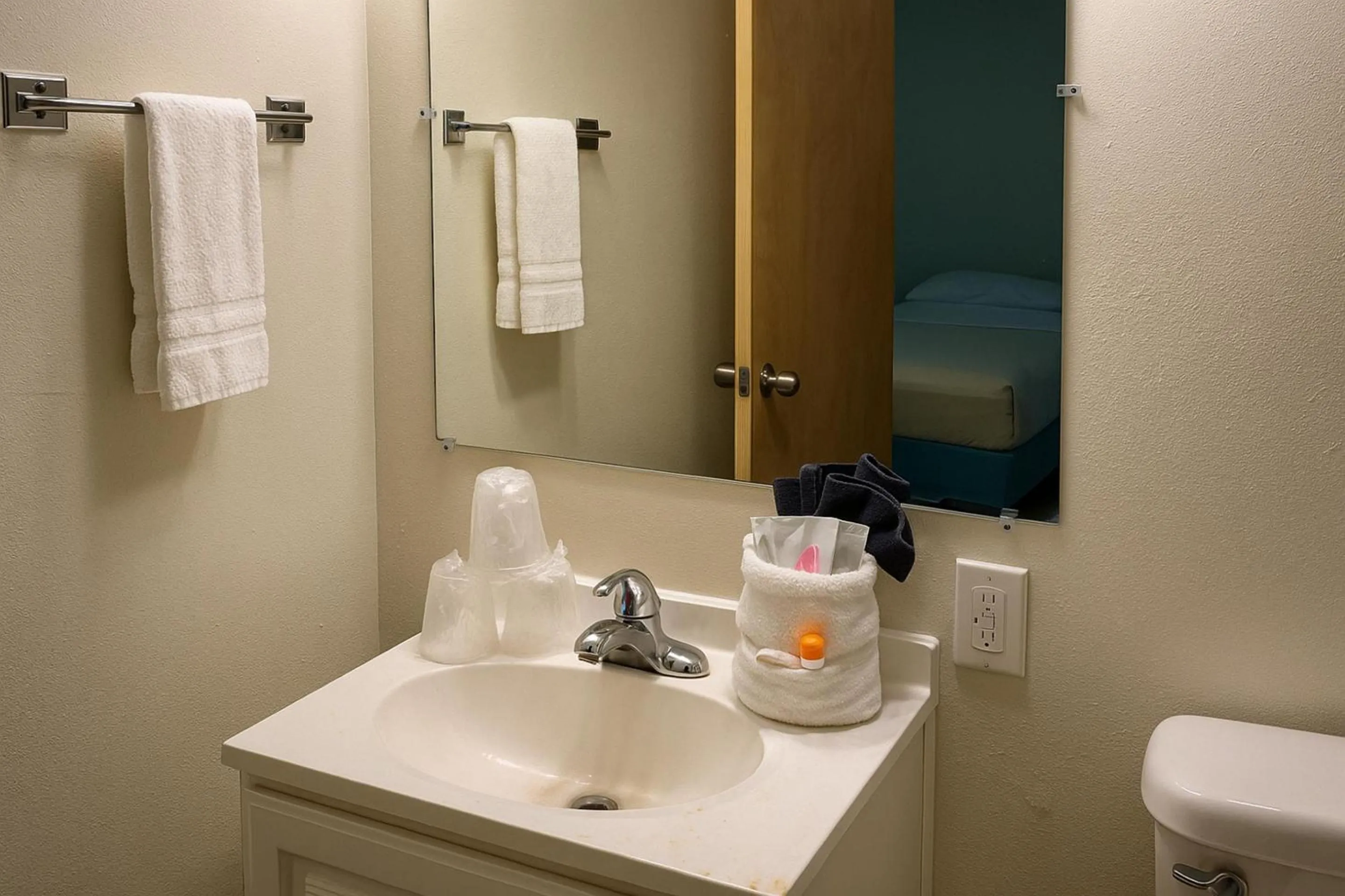 Bathroom in Homestead Inn Wolf Point Hwy 2