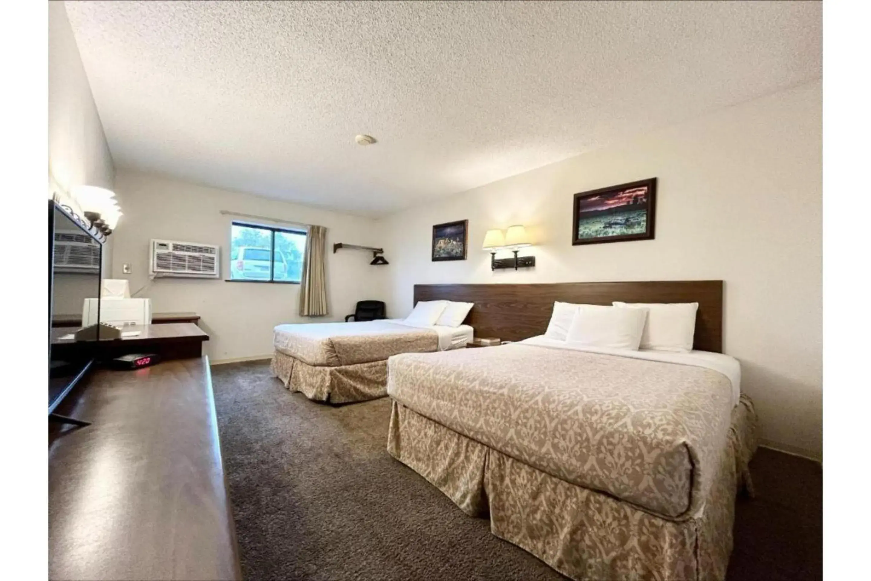 Bedroom, Bed in Homestead Inn Wolf Point Hwy 2 Bedroom, Bed in Homestead Inn Wolf Point Hwy 2