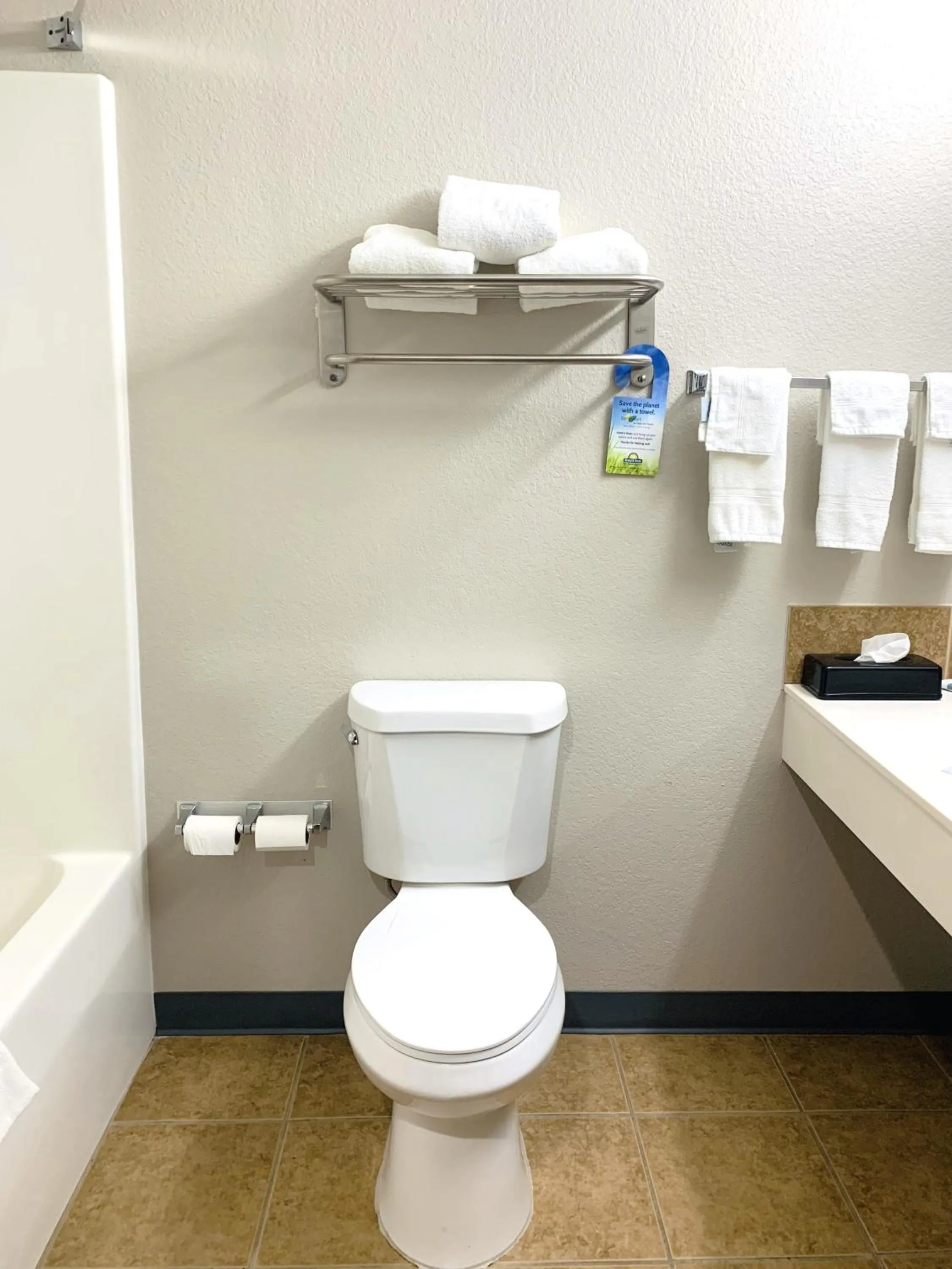 Bathroom in Days Inn & Suites by Wyndham Wynne